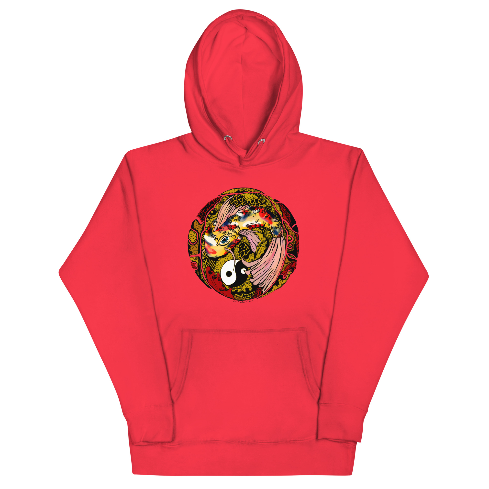 Legacy Koi of Balance - Koi Fish Hoodie - Image 5