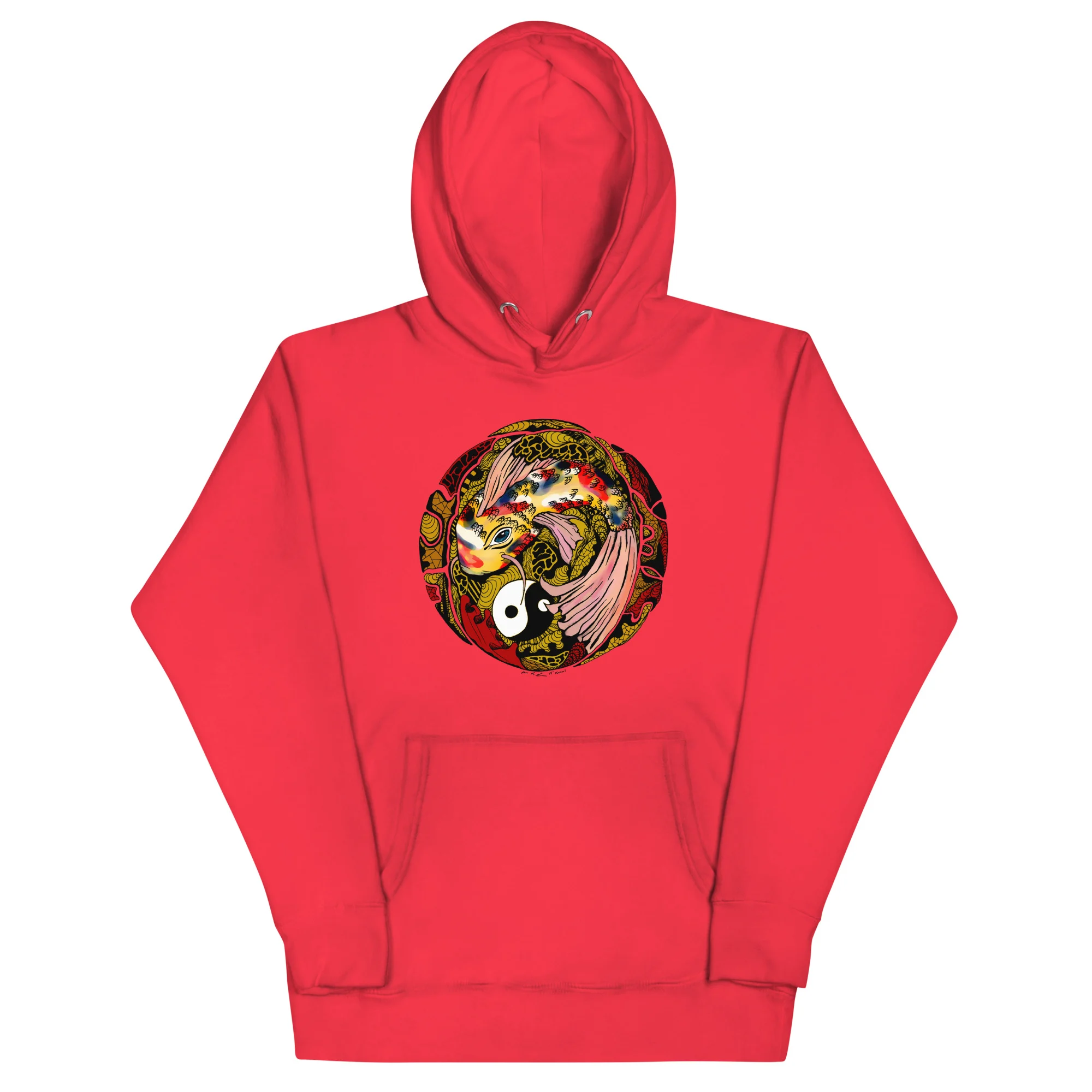 Legacy Koi of Balance - Koi Fish Hoodie - Image 5