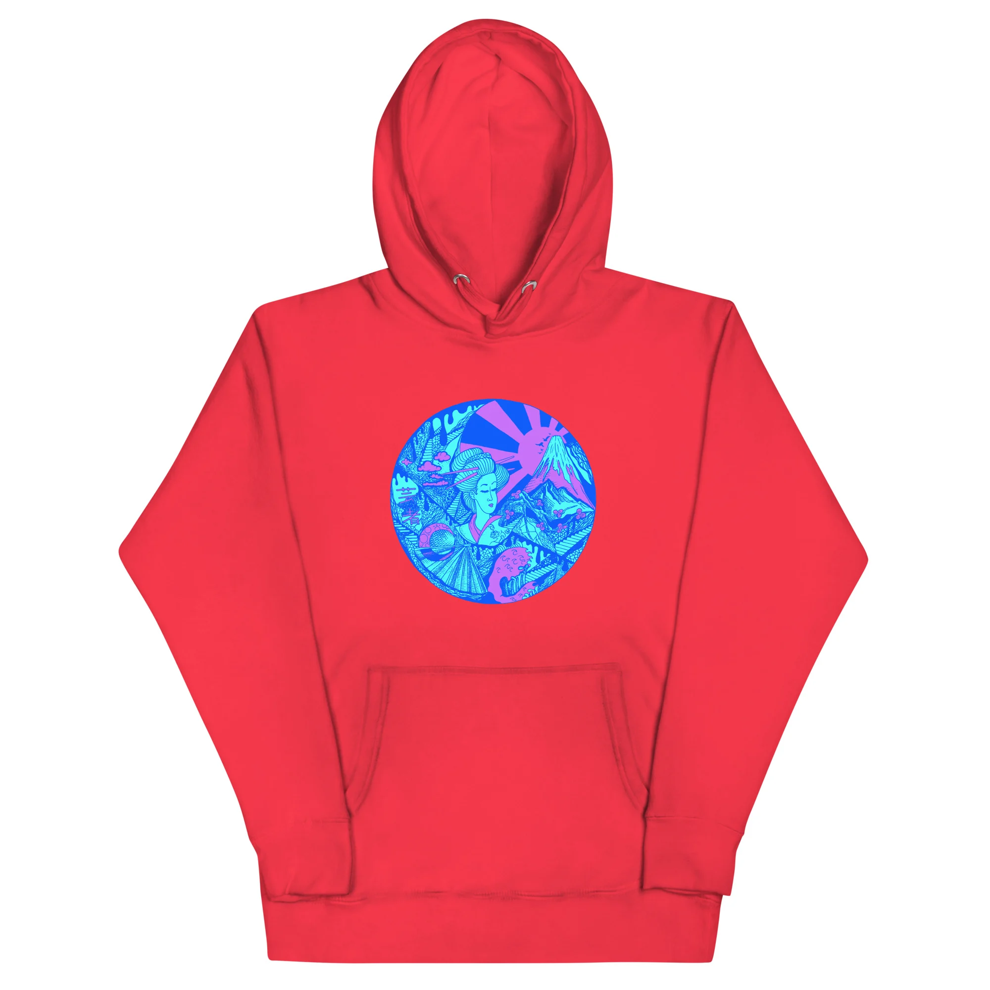Dreaming of Japan - Japanese Circle Hoodie - Image 5