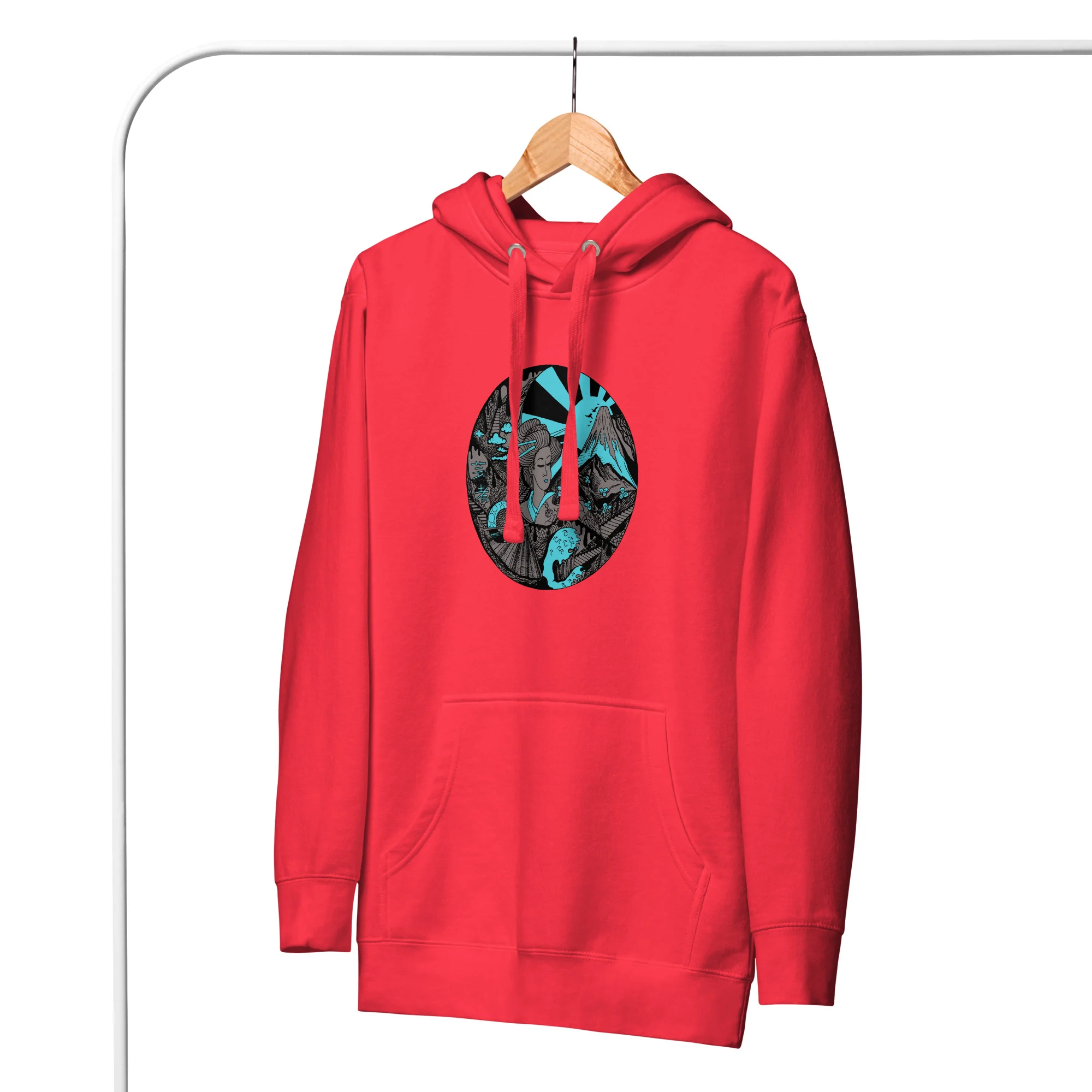 Dreaming of Japan - Japanese Circle Hoodie - Image 4