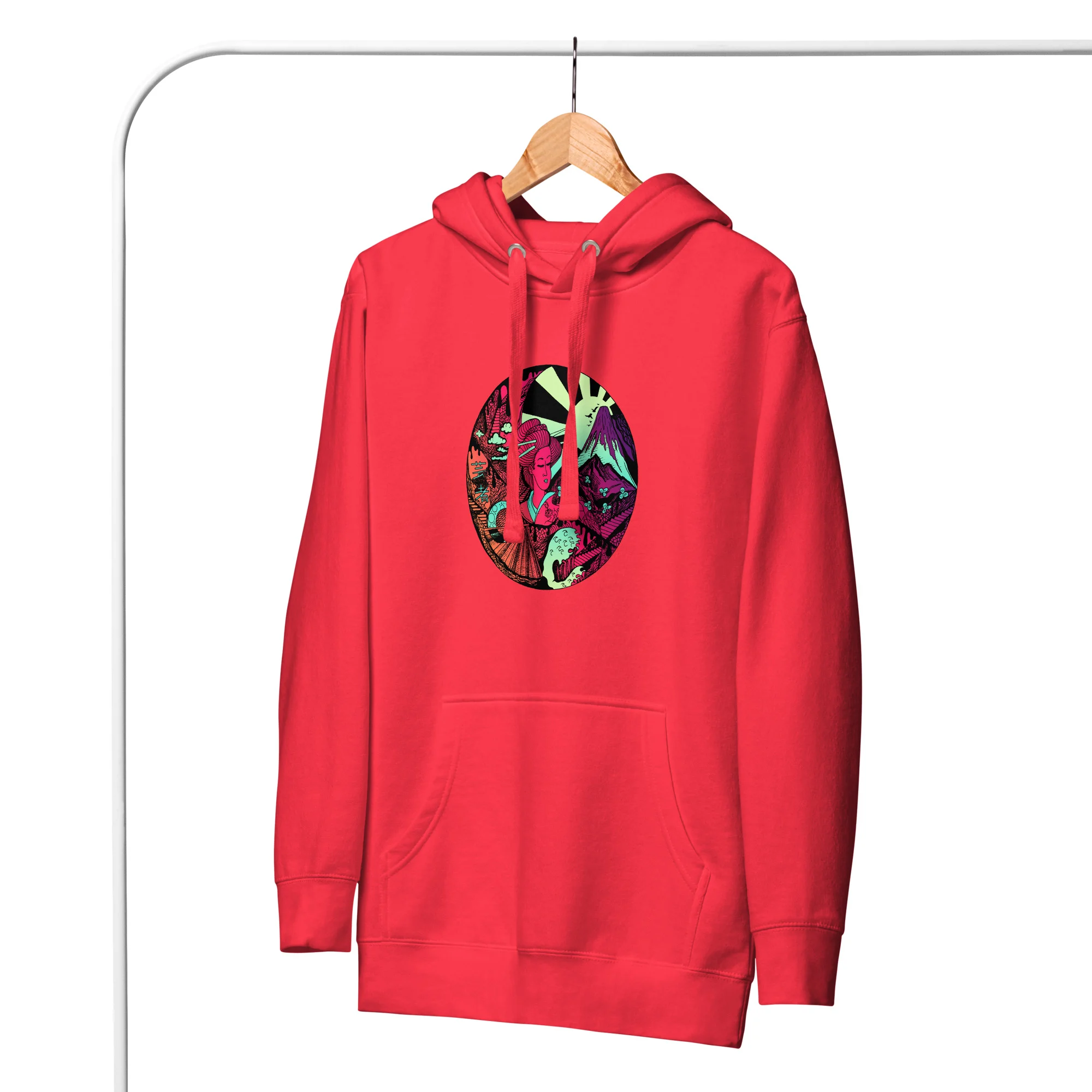 Dreaming of Japan - Japanese Circle Hoodie - Image 4