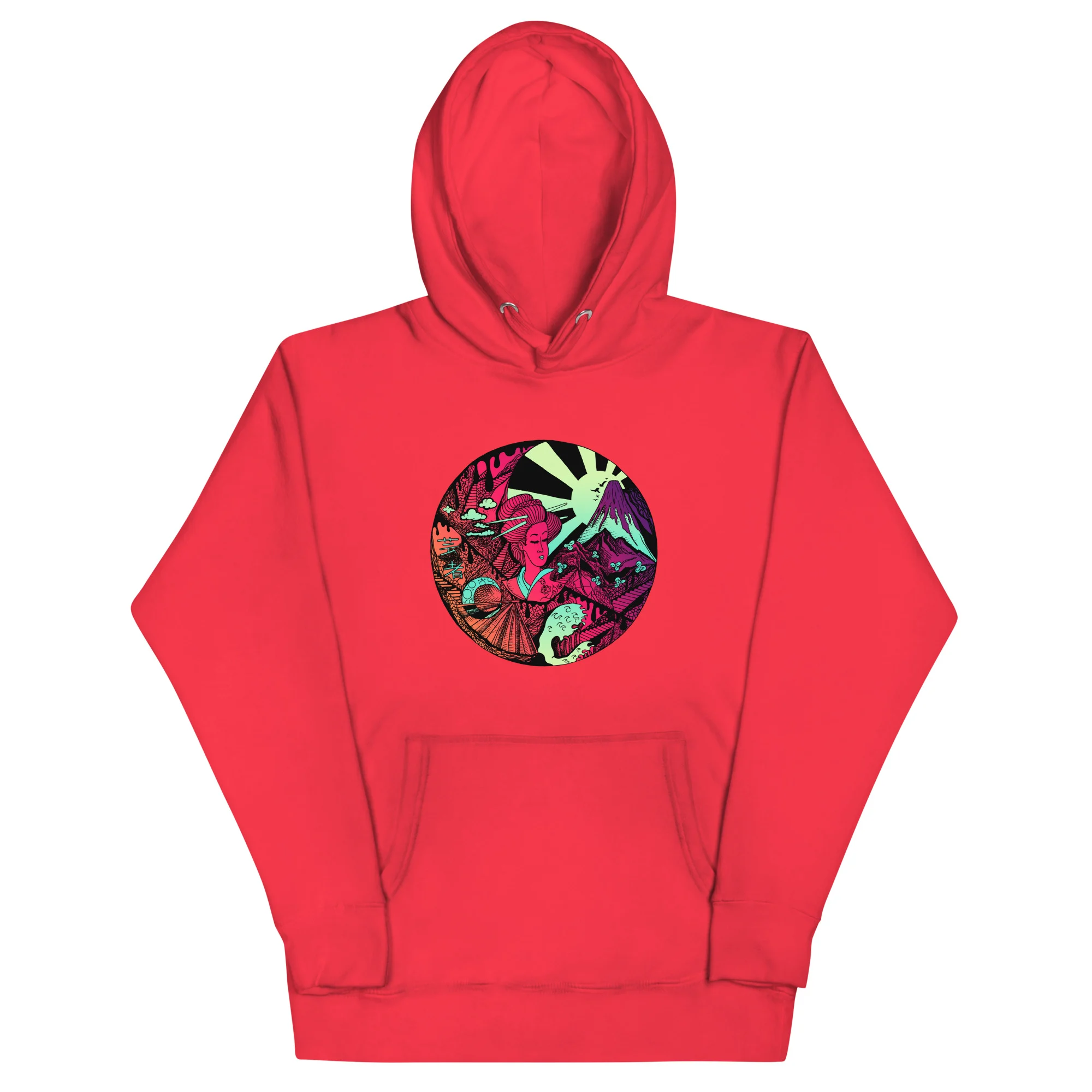 Dreaming of Japan - Japanese Circle Hoodie - Image 5