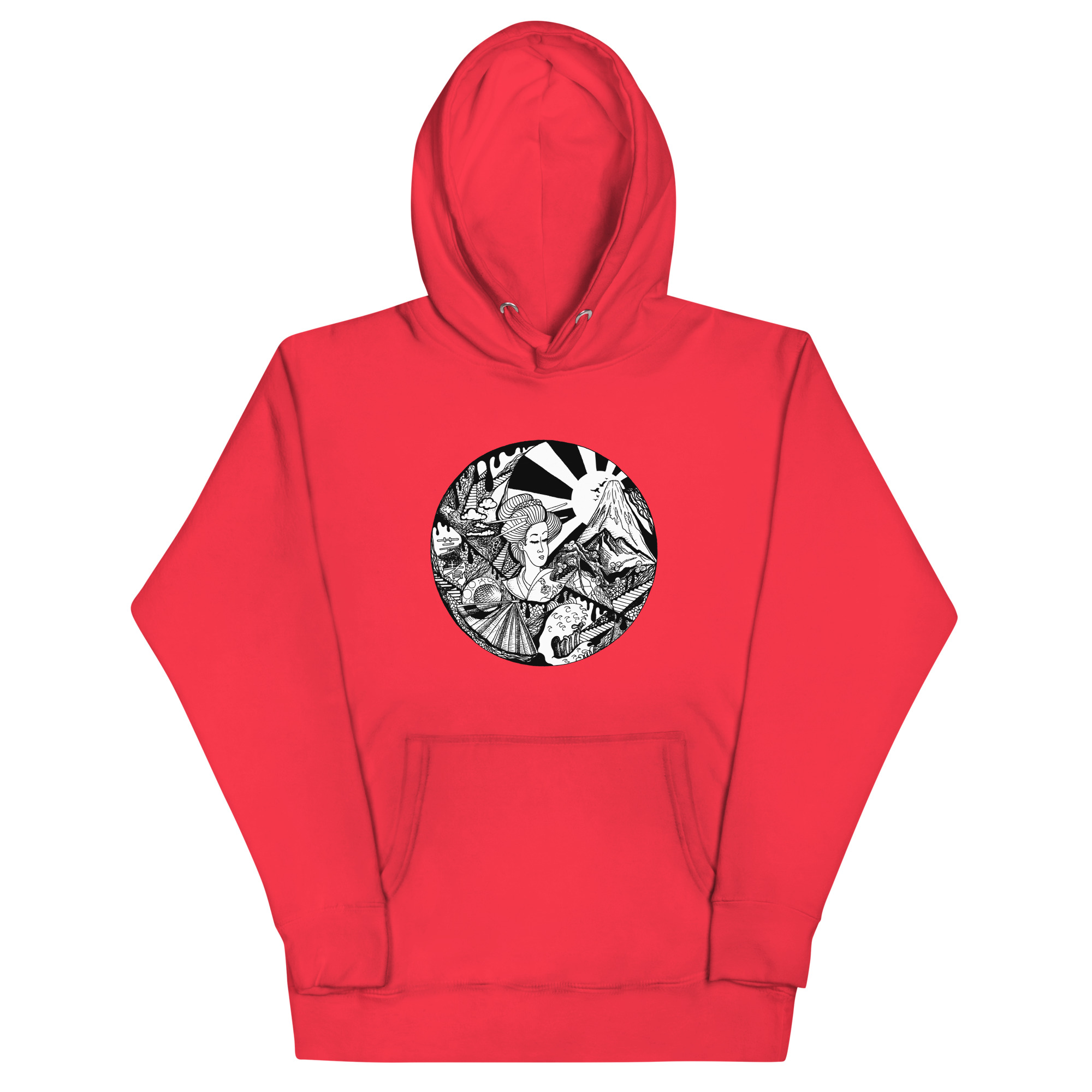 Dreaming of Japan - Japanese Circle Hoodie - Image 5