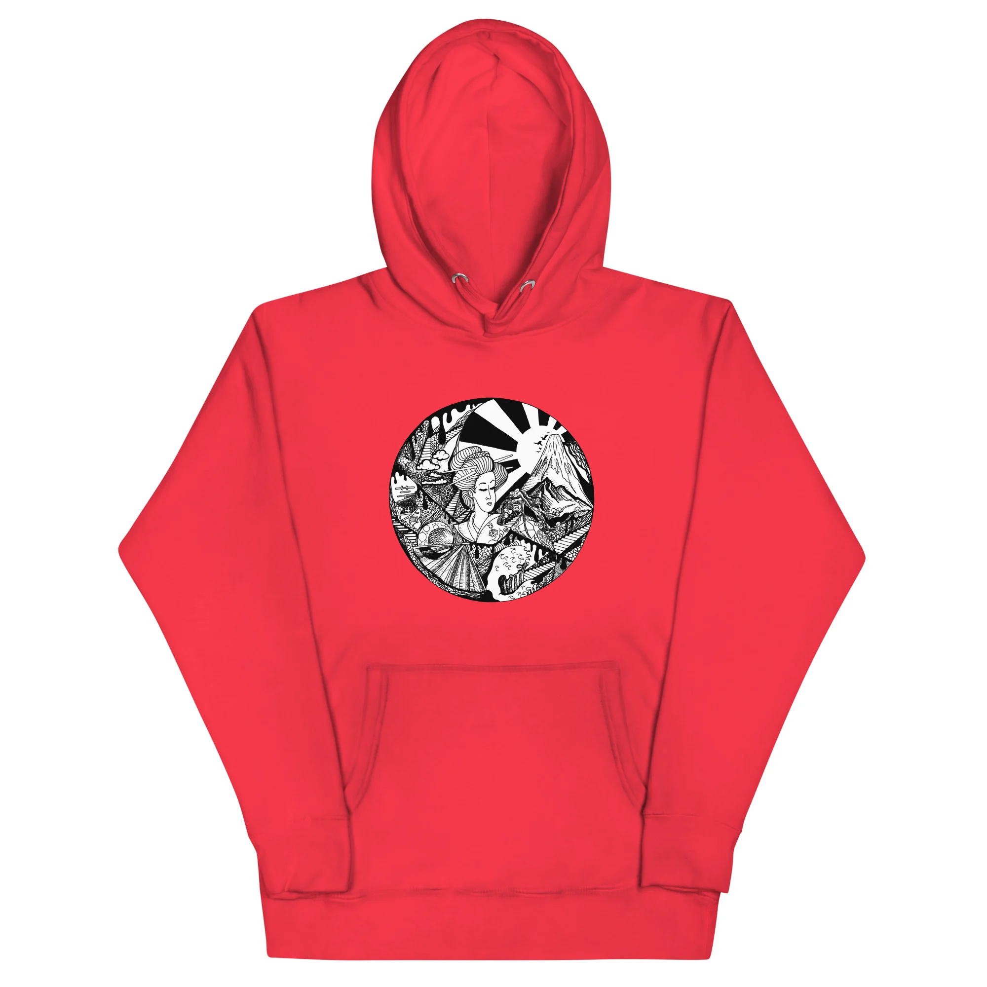 Dreaming of Japan - Japanese Circle Hoodie - Image 5