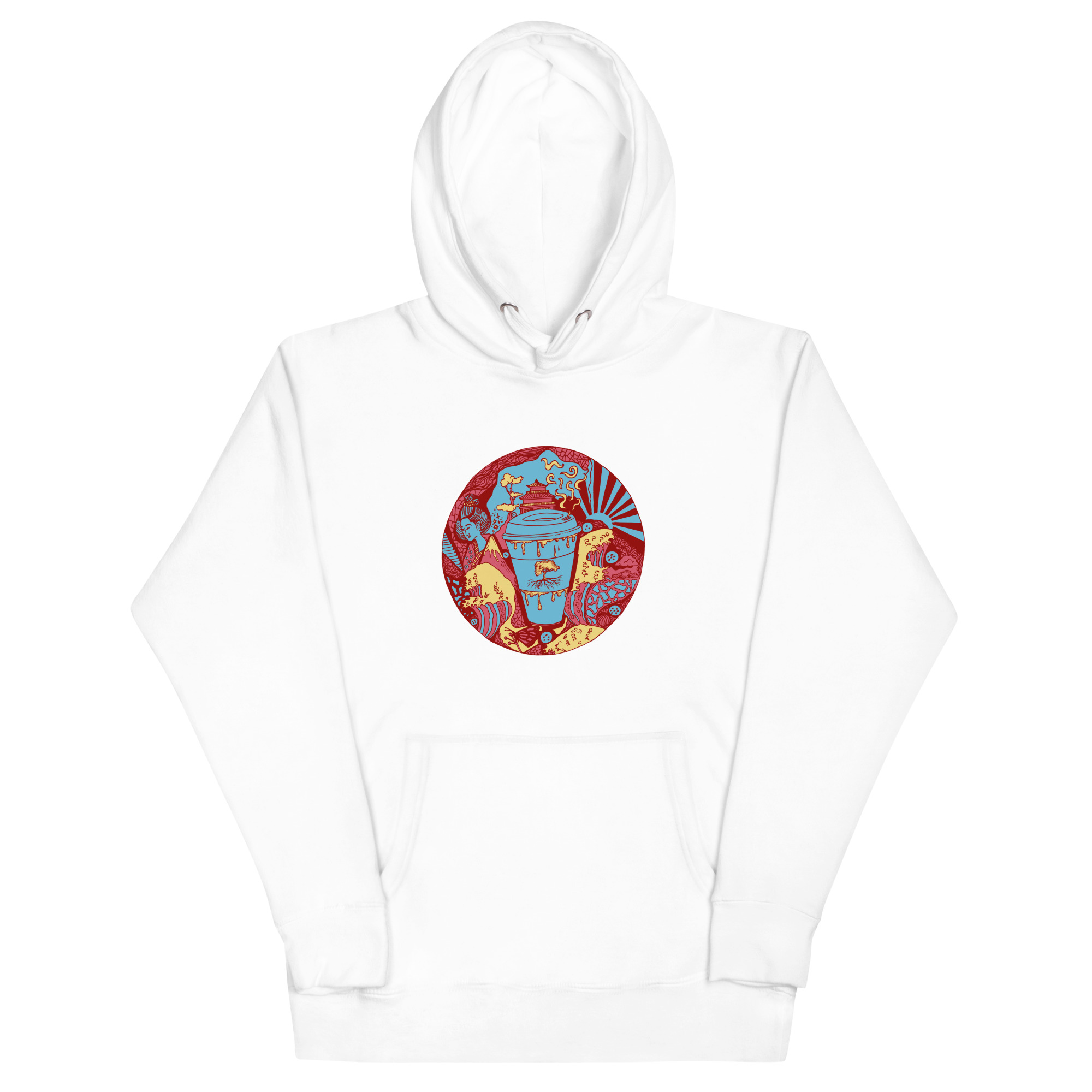 Pastel Blue Coffee in Japan - Coffee Hoodie - Image 7