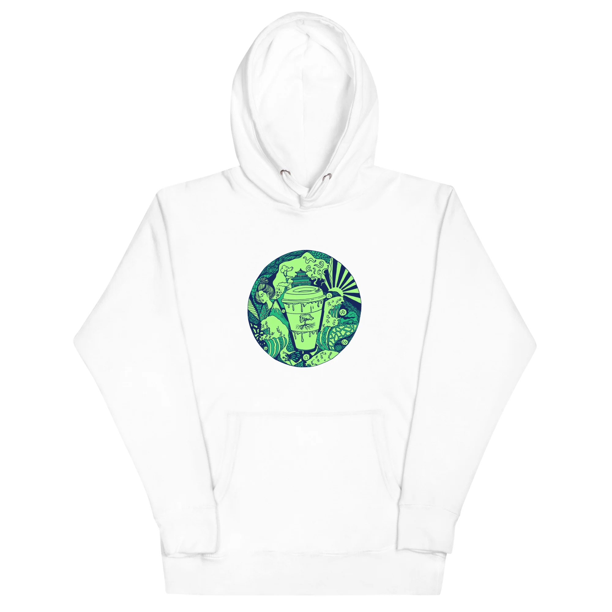 Green Coffee in Japan - Coffee Hoodie - Image 7