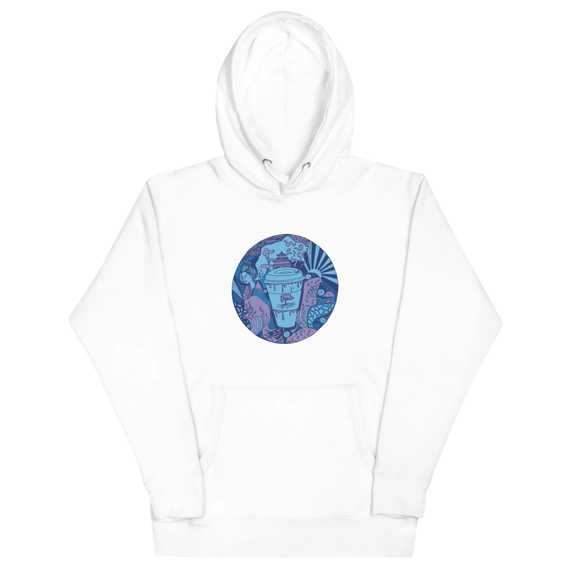 Mountain Blue Coffee in Japan - Coffee Hoodie - Image 7