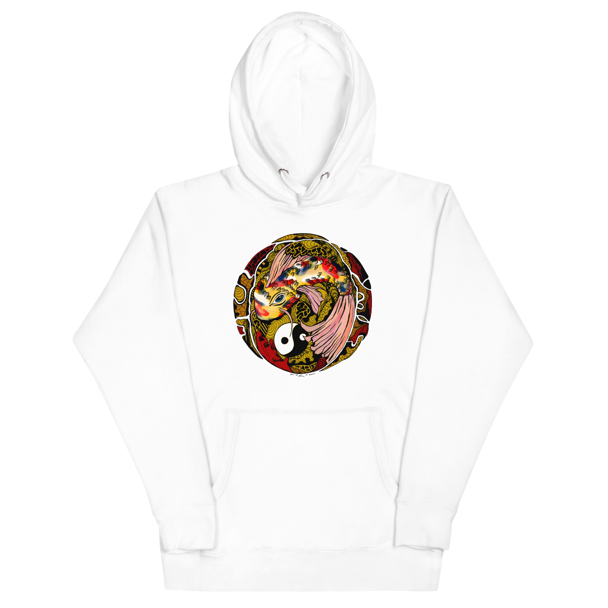 Legacy Koi of Balance - Koi Fish Hoodie - Image 7