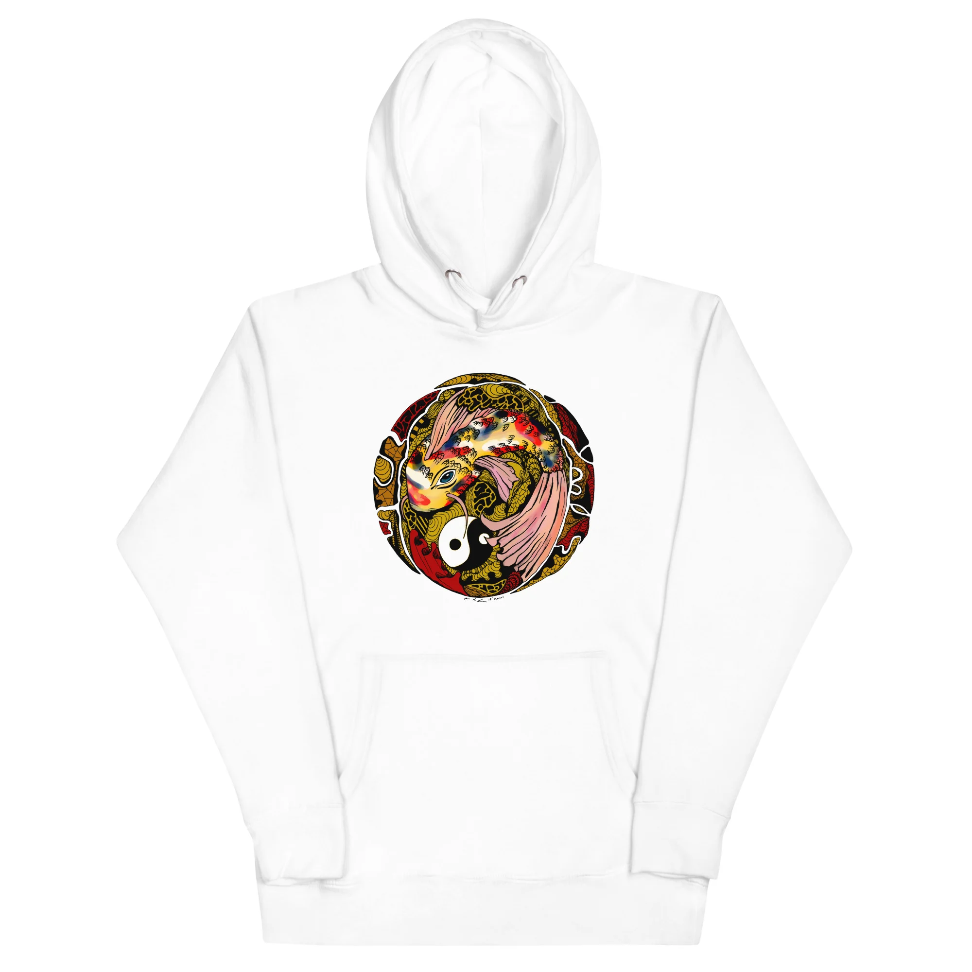 Legacy Koi of Balance - Koi Fish Hoodie - Image 7