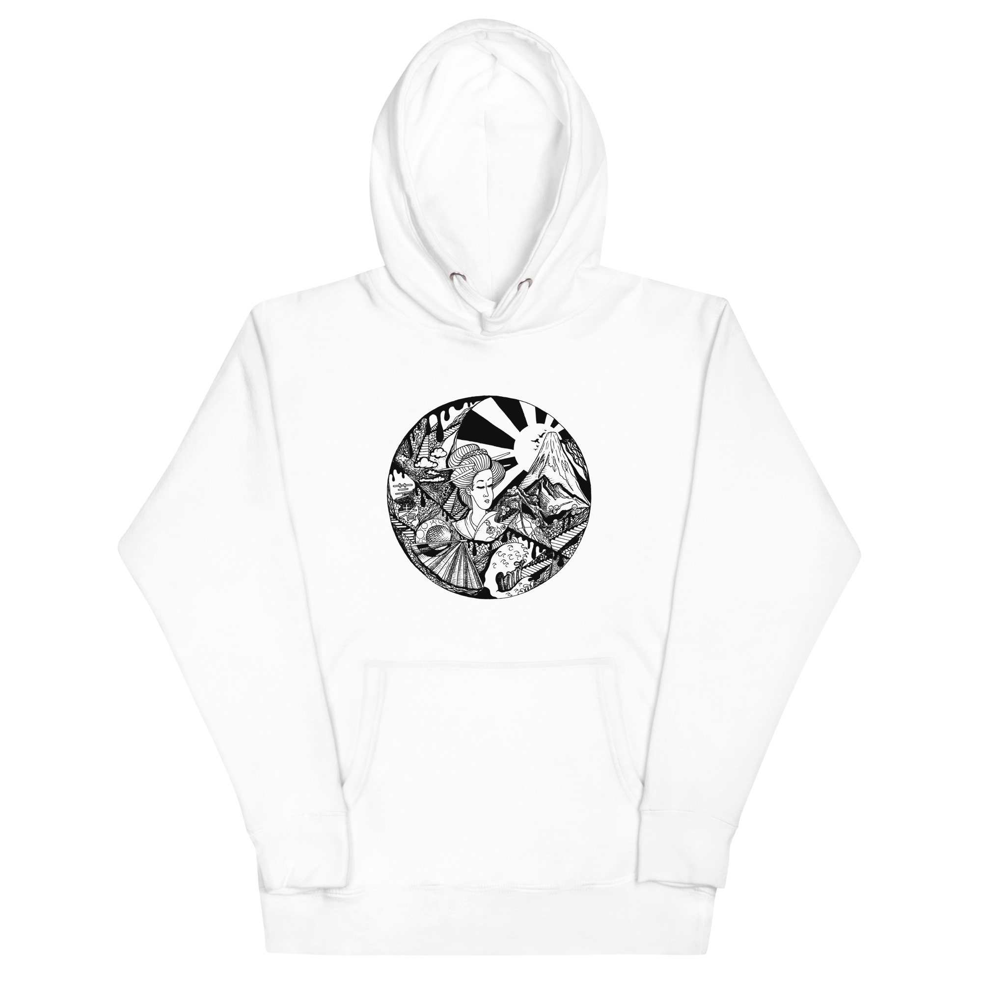 Dreaming of Japan - Japanese Circle Hoodie - Image 7