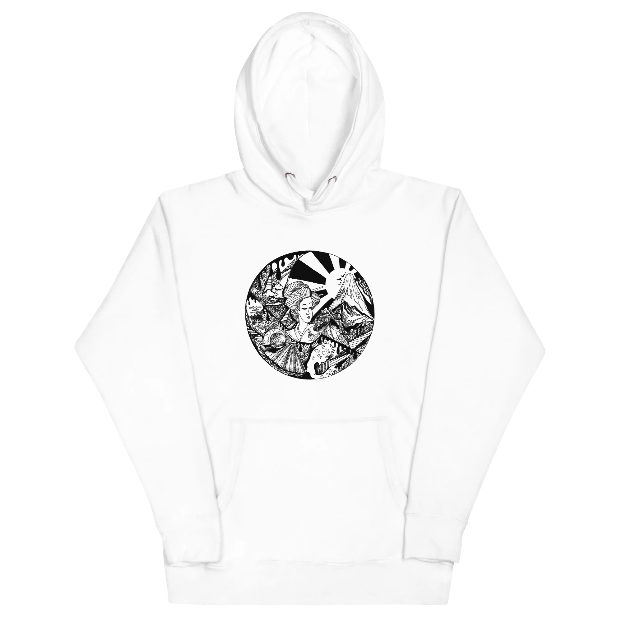 Dreaming of Japan - Japanese Circle Hoodie - Image 7