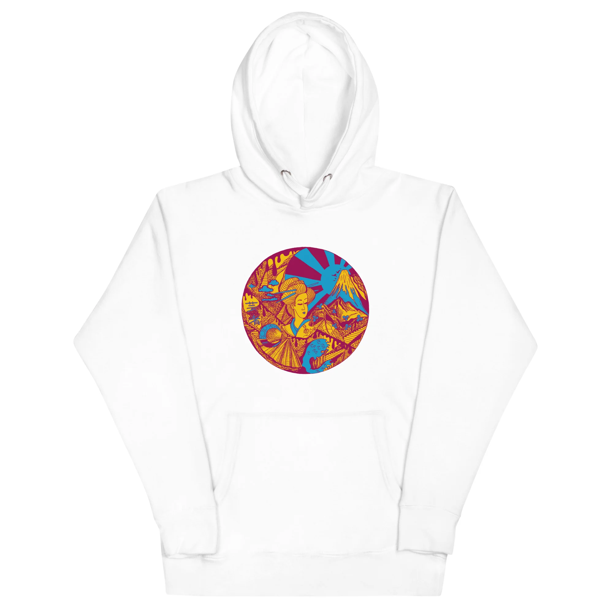 Triadic Dreaming of Japan - Japanese Circle Hoodie - Image 7