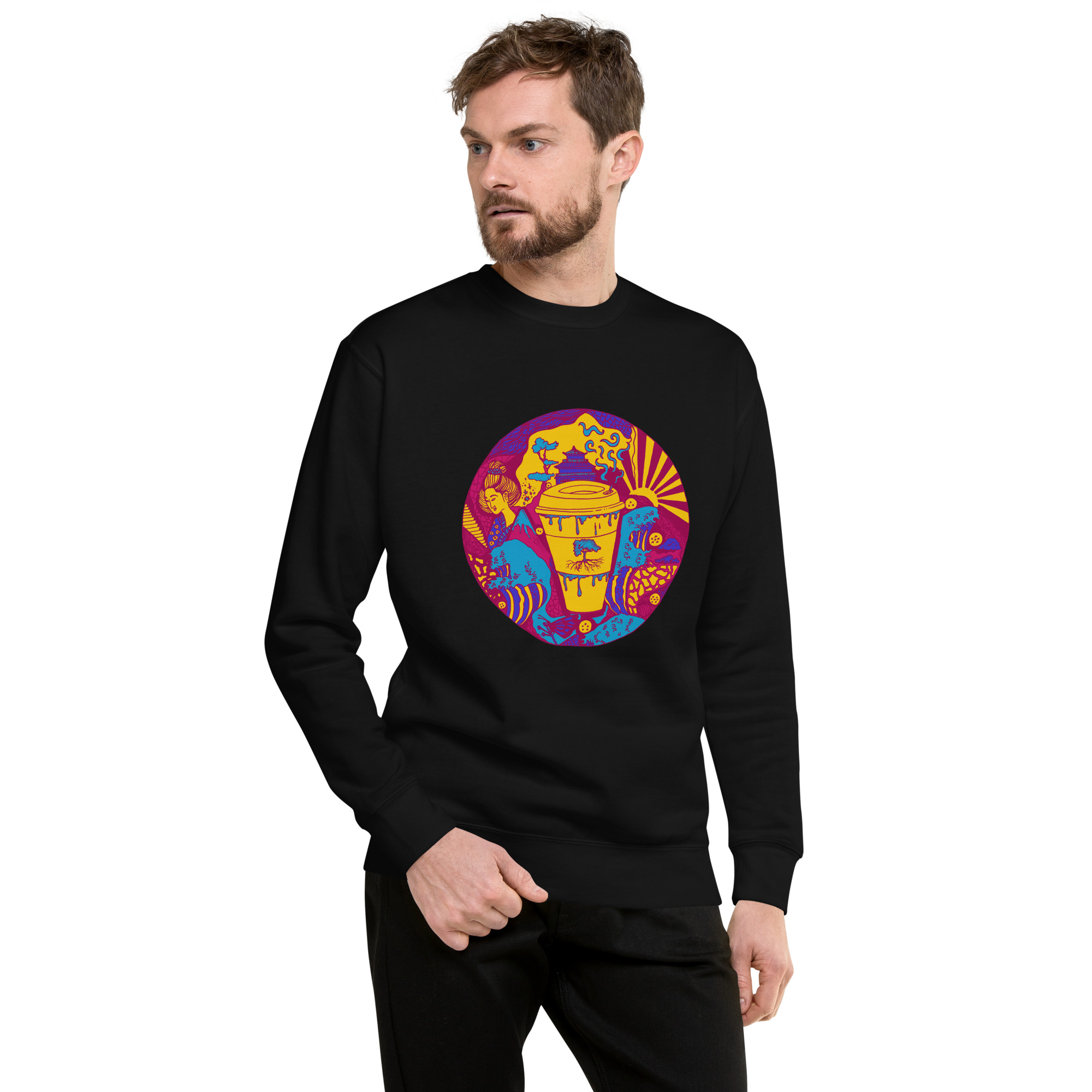 Triadic Coffee in Japan - Coffee Sweatshirt - Image 2
