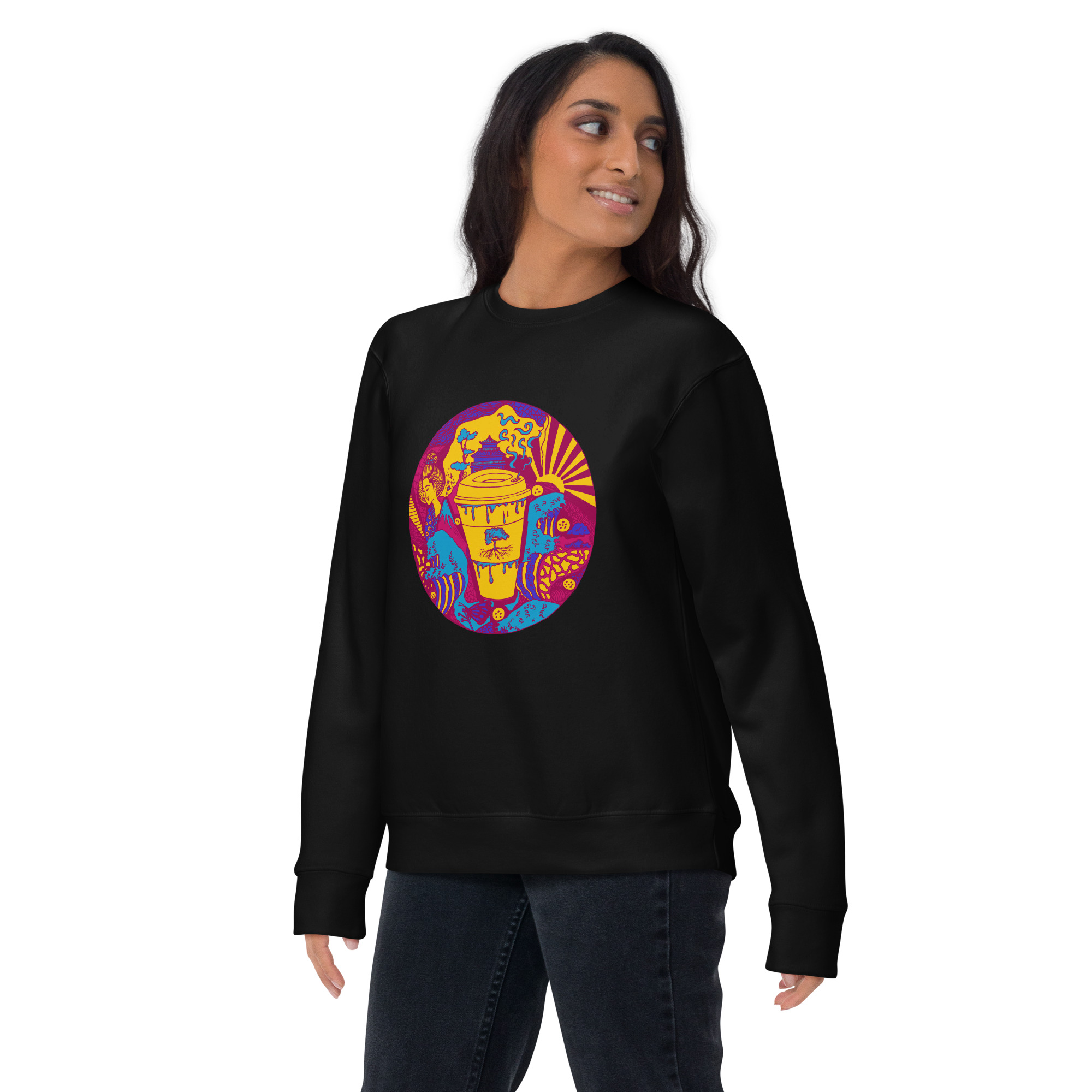 Triadic Coffee in Japan - Coffee Sweatshirt - Image 4