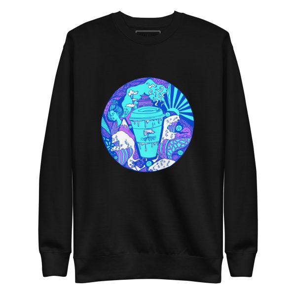 Blue Coffee in Japan - Coffee Sweatshirt