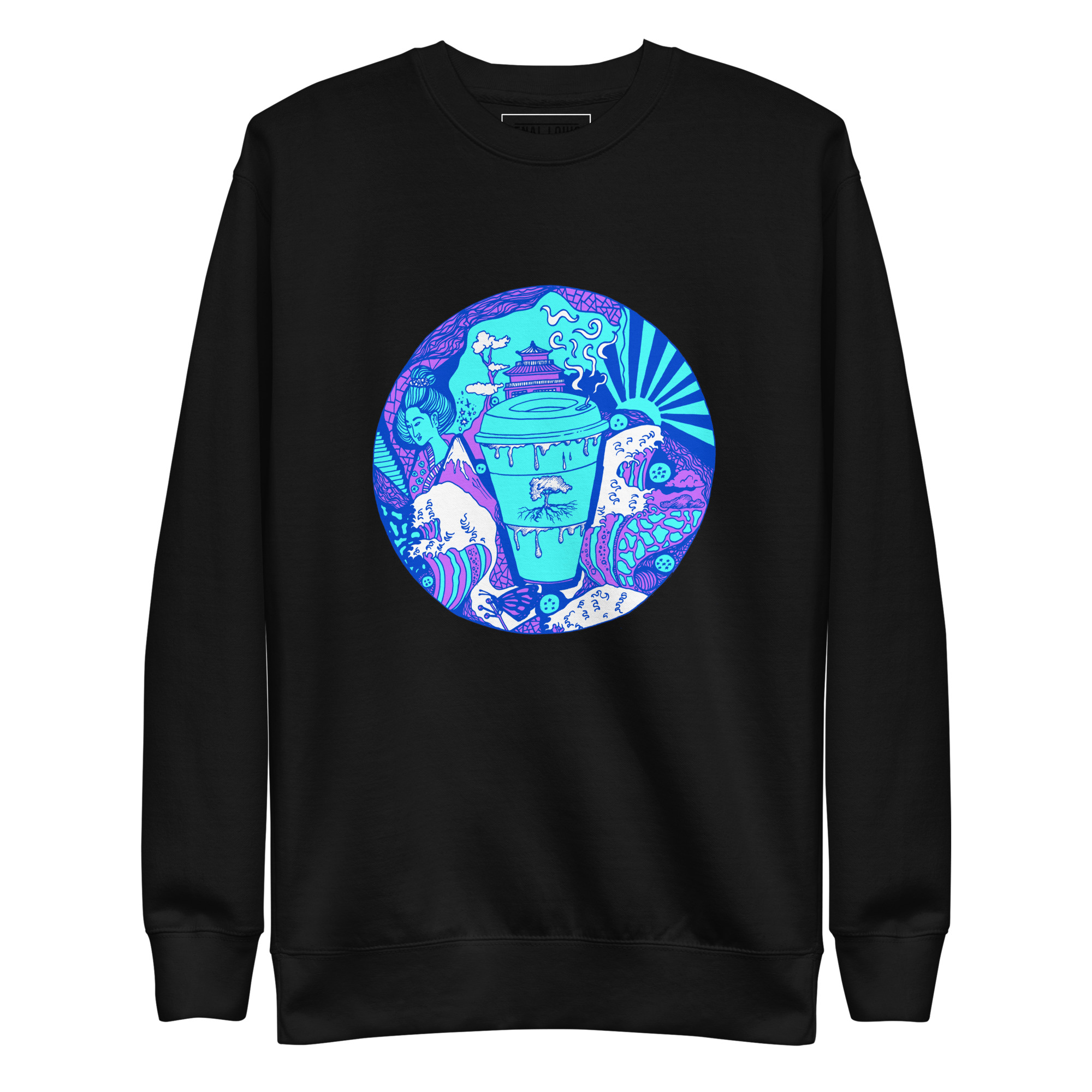 Blue Coffee in Japan - Coffee Sweatshirt