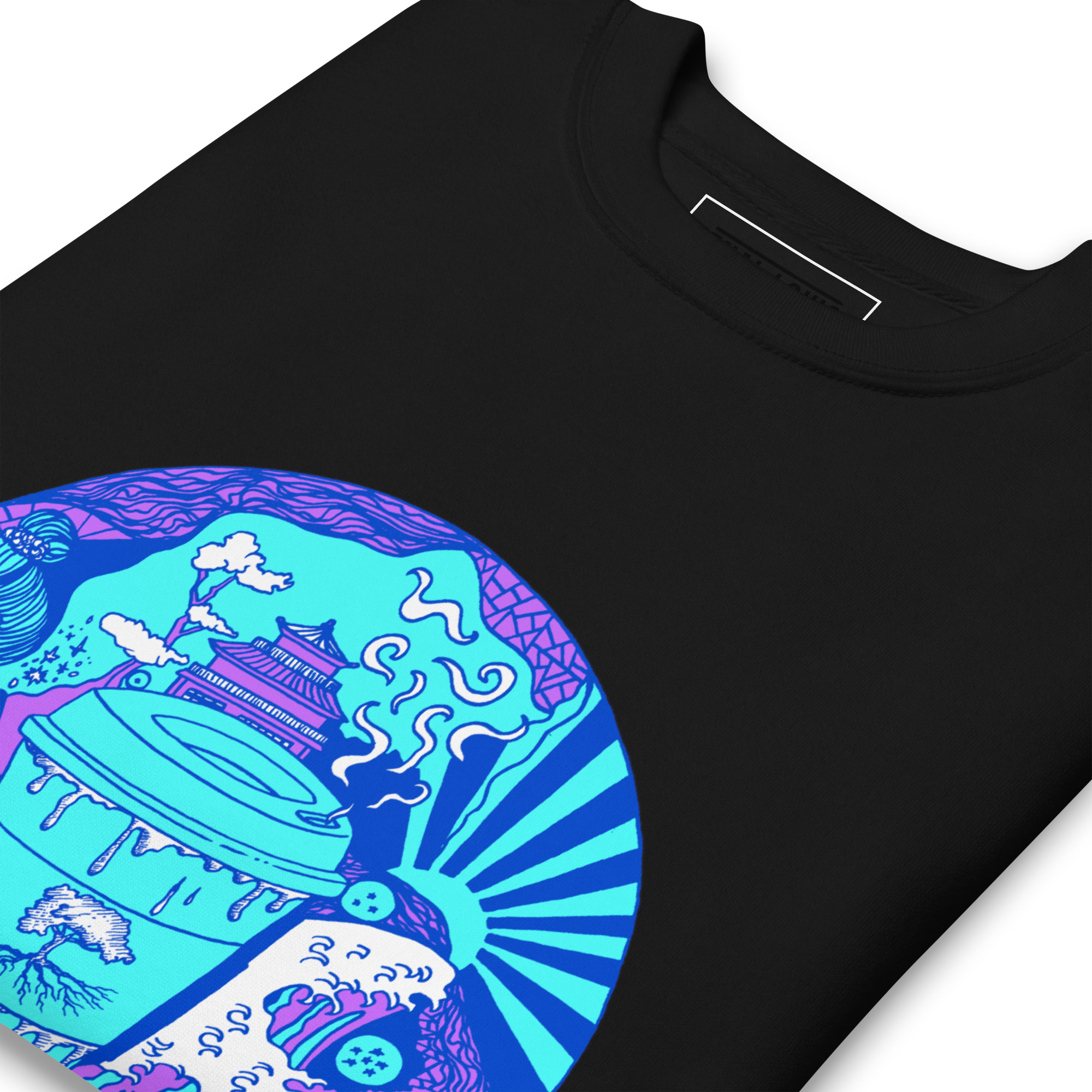 Blue Coffee in Japan - Coffee Sweatshirt - Image 3