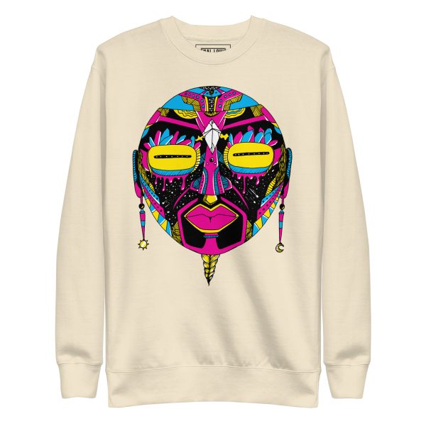 CMYK African Mask No. 2 - African Sweatshirt