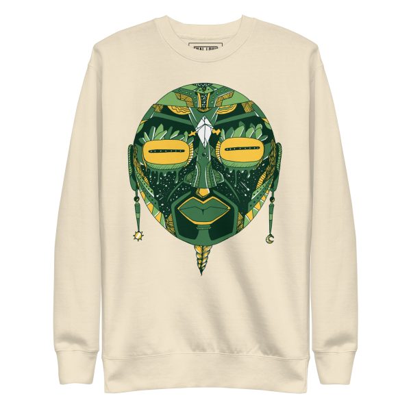 Forrest Green African Mask No. 2 - African Sweatshirt