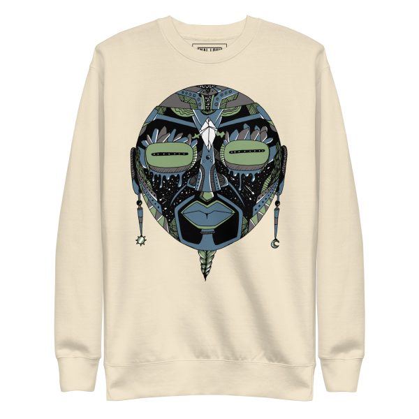 Mellow Cool African Mask No. 2 - African Sweatshirt