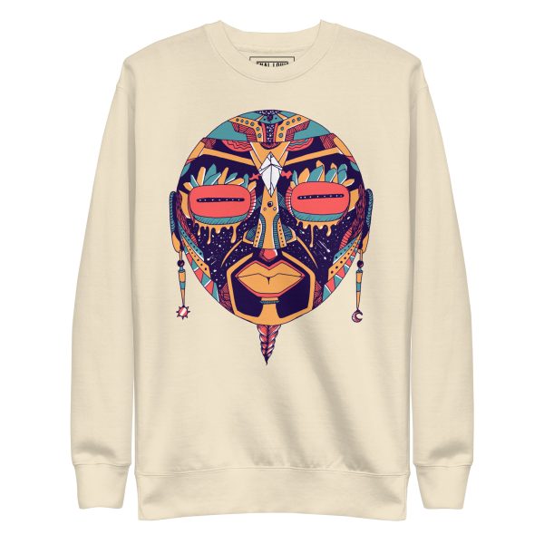 Retro Triadic African Mask No. 2 - African Sweatshirt