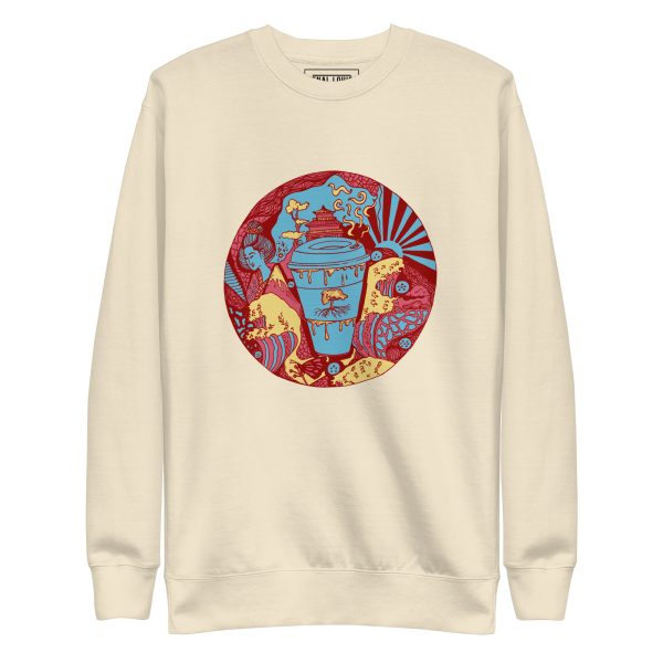 Pastel Blue Coffee in Japan - Coffee Sweatshirt