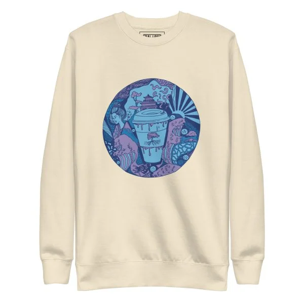 Mountain Blue Coffee in Japan - Coffee Sweatshirt