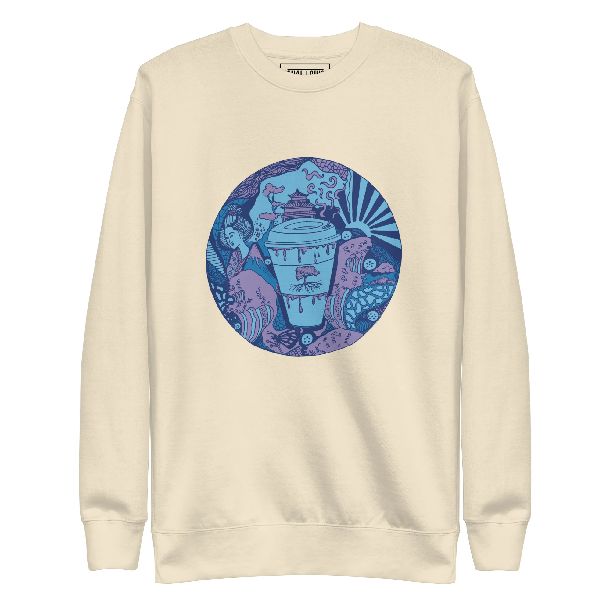 Mountain Blue Coffee in Japan - Coffee Sweatshirt