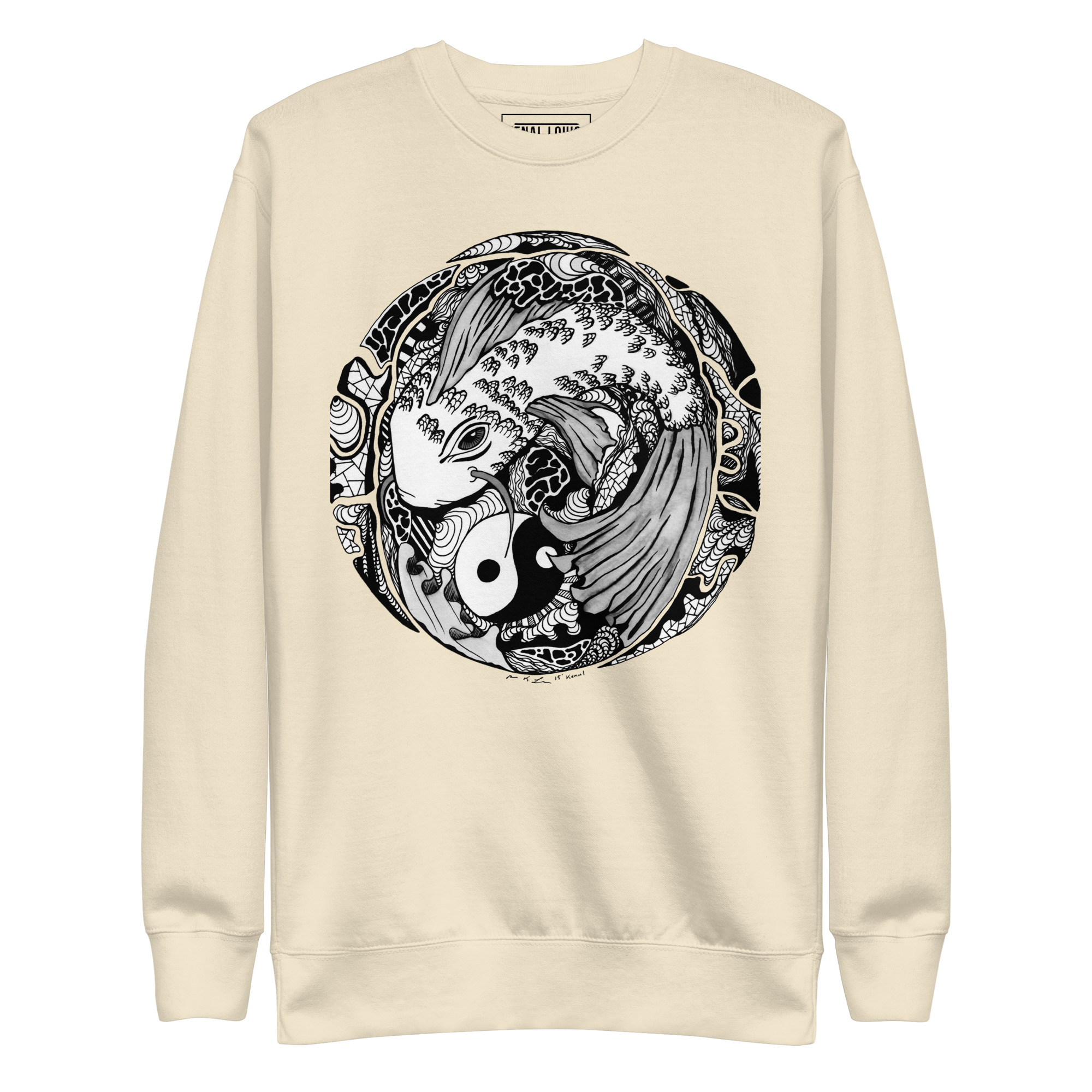 Koi of Balance - Koi Fish Sweatshirt