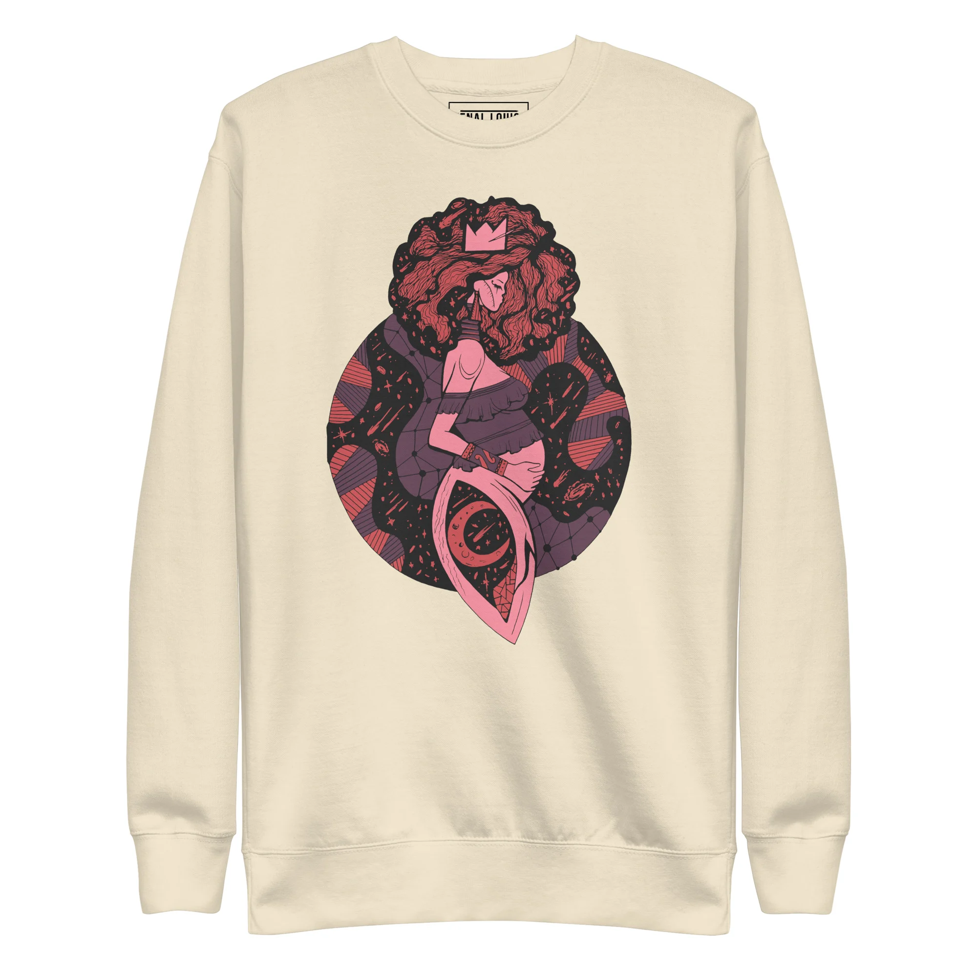 Amber and Rose Birth of Sahelle | Art gift for Mom Sweatshirt