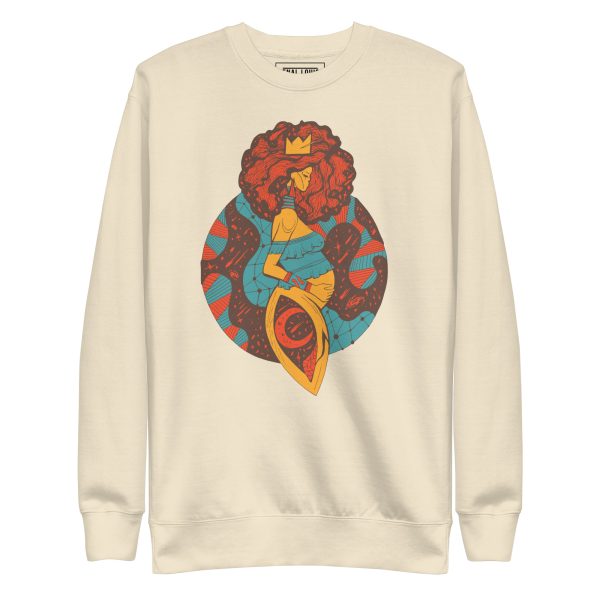 Cafe Birth of Sahelle | Art gift for Mom Sweatshirt