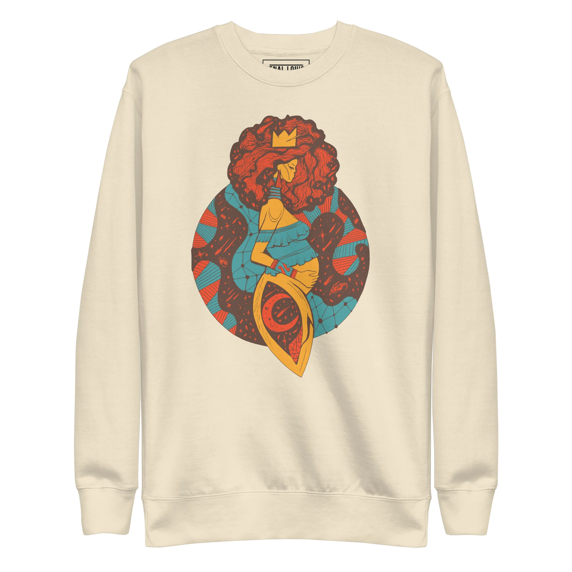Cafe Birth of Sahelle | Art gift for Mom Sweatshirt