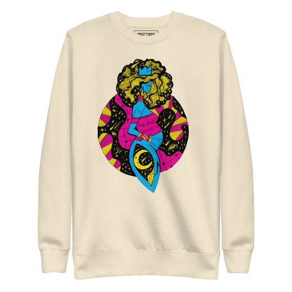 CMYK Birth of Sahelle | Art gift for Mom Sweatshirt