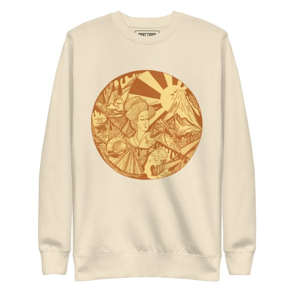Terracotta Dreaming of Japan - Japanese Circle Sweatshirt