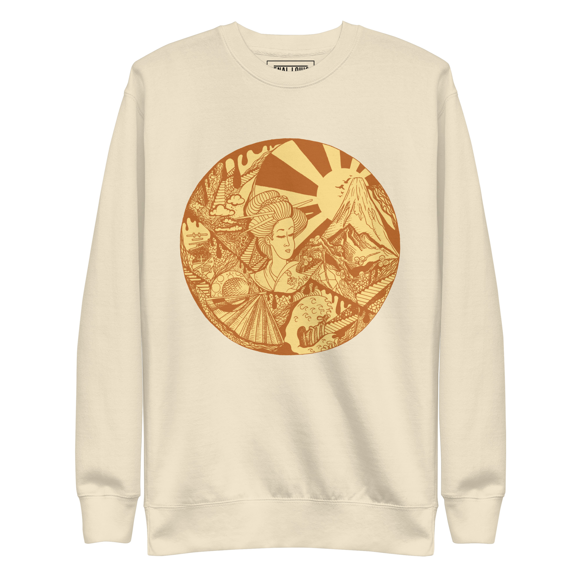 Terracotta Dreaming of Japan - Japanese Circle Sweatshirt