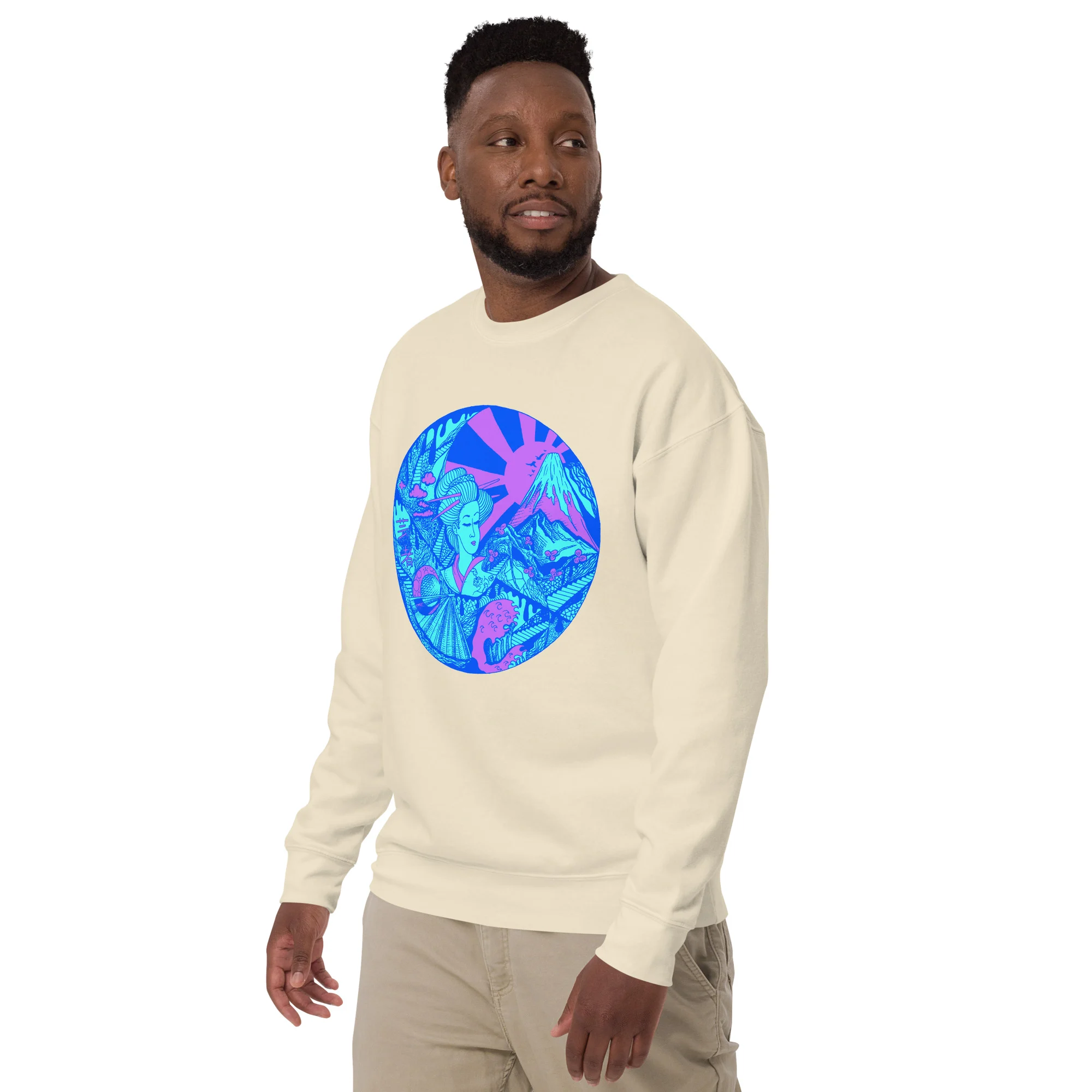 Dreaming of Japan - Japanese Circle Sweatshirt - Image 5
