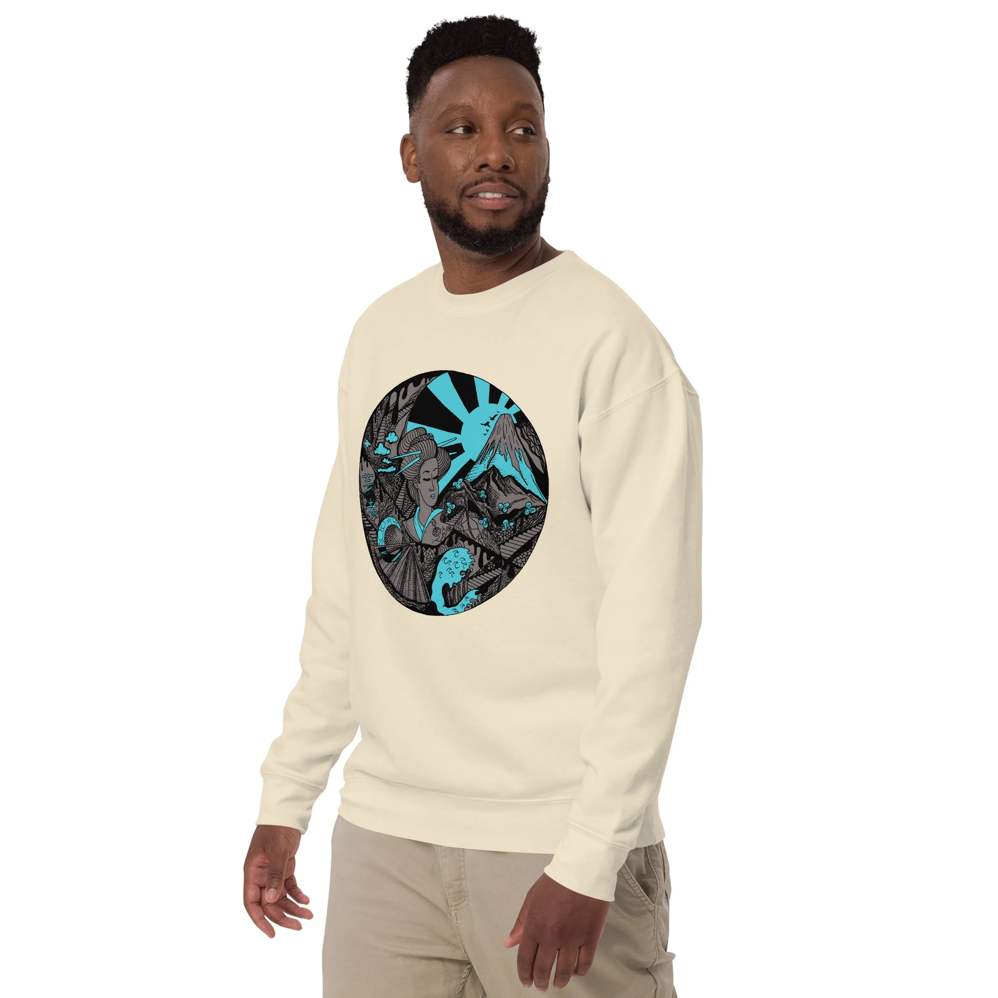 Dreaming of Japan - Japanese Circle Sweatshirt - Image 5