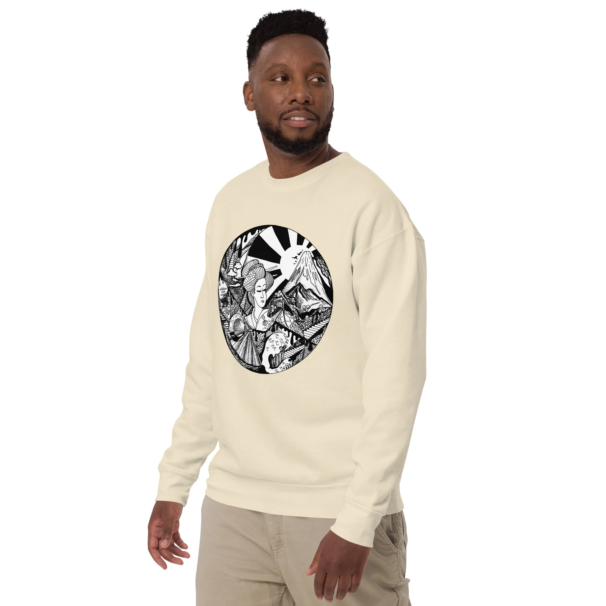 Dreaming of Japan - Japanese Circle Sweatshirt - Image 5