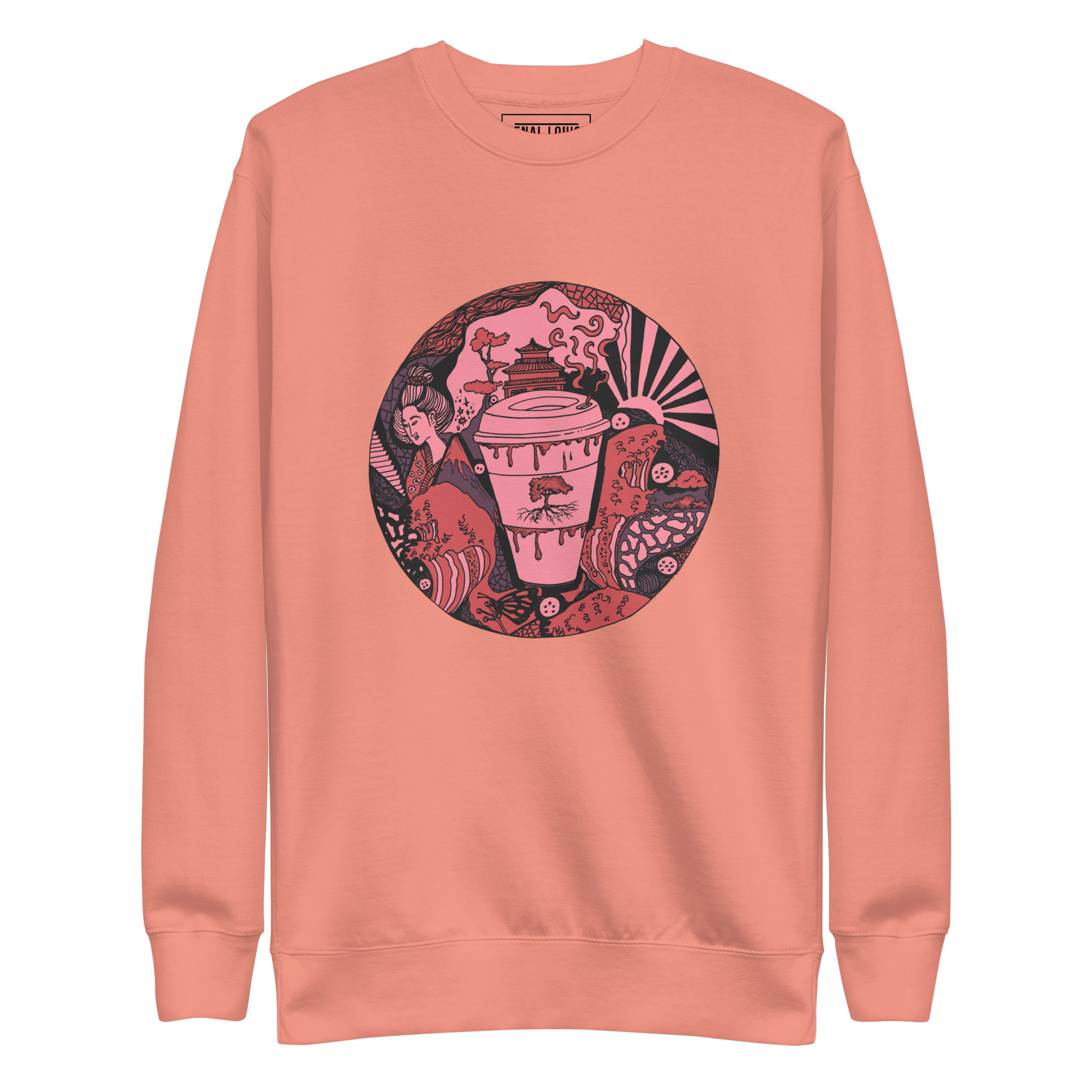 Amber and Rose Coffee in Japan - Coffee Sweatshirt - Image 7