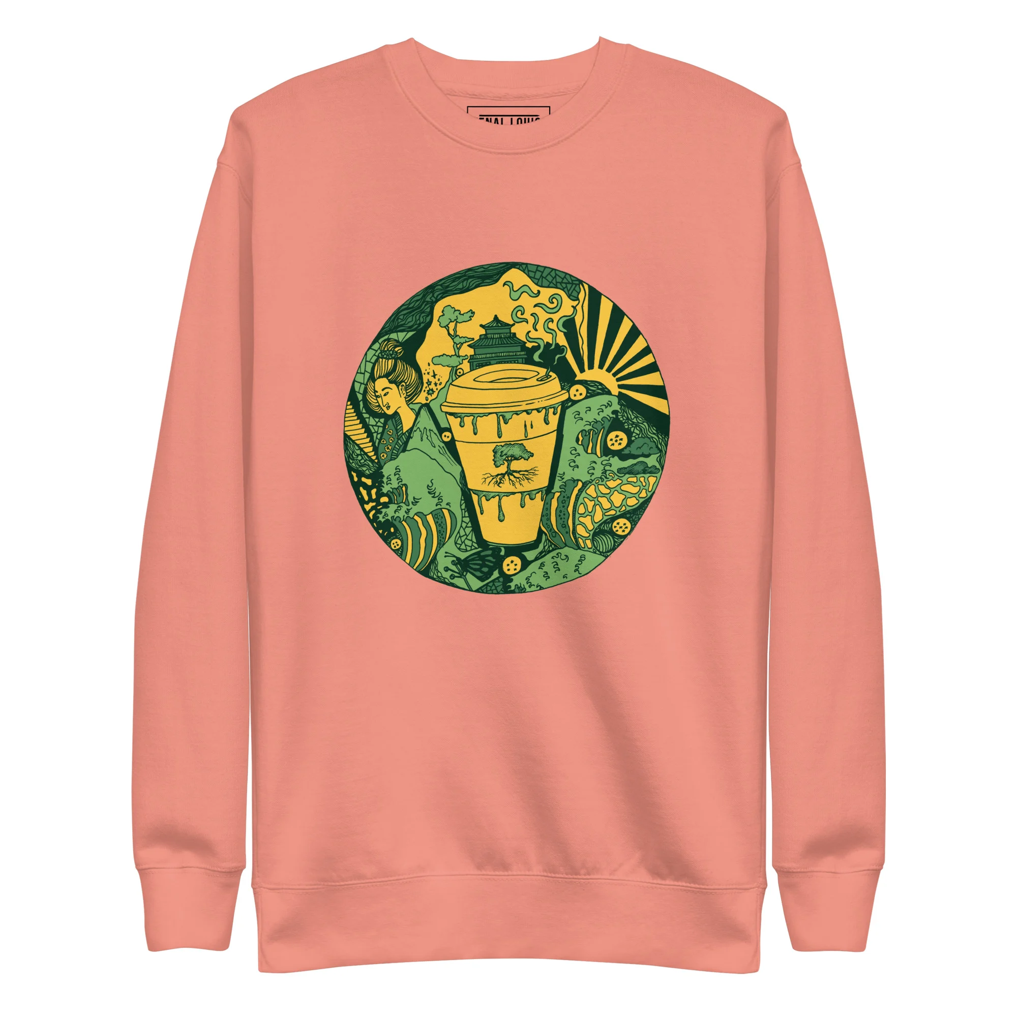 Forrest Green Coffee in Japan - Coffee Sweatshirt - Image 7