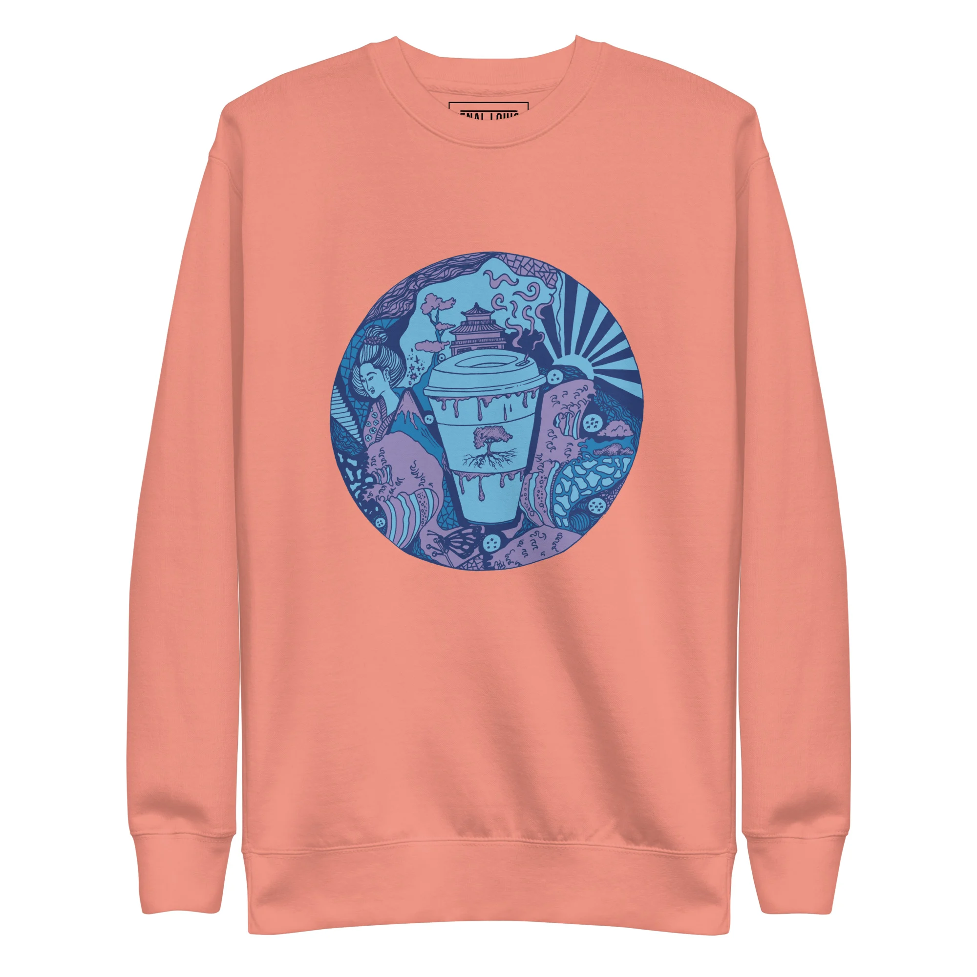 Mountain Blue Coffee in Japan - Coffee Sweatshirt - Image 7