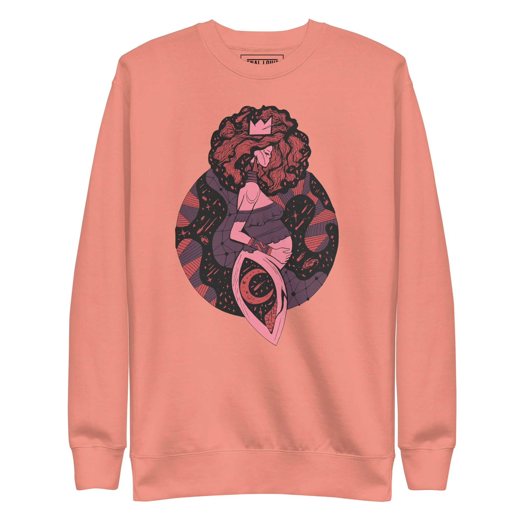 Amber and Rose Birth of Sahelle | Art gift for Mom Sweatshirt - Image 7