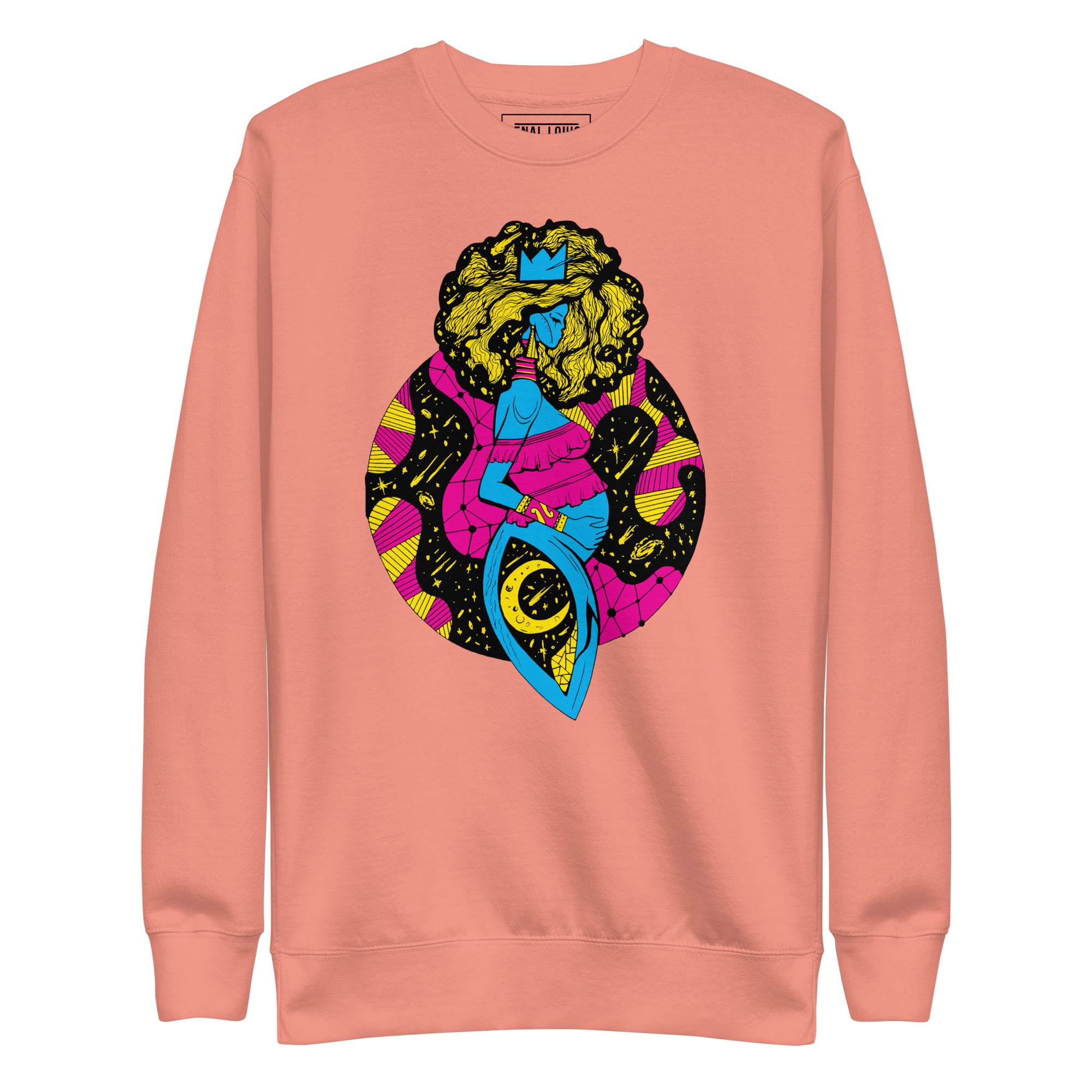 CMYK Birth of Sahelle | Art gift for Mom Sweatshirt - Image 7