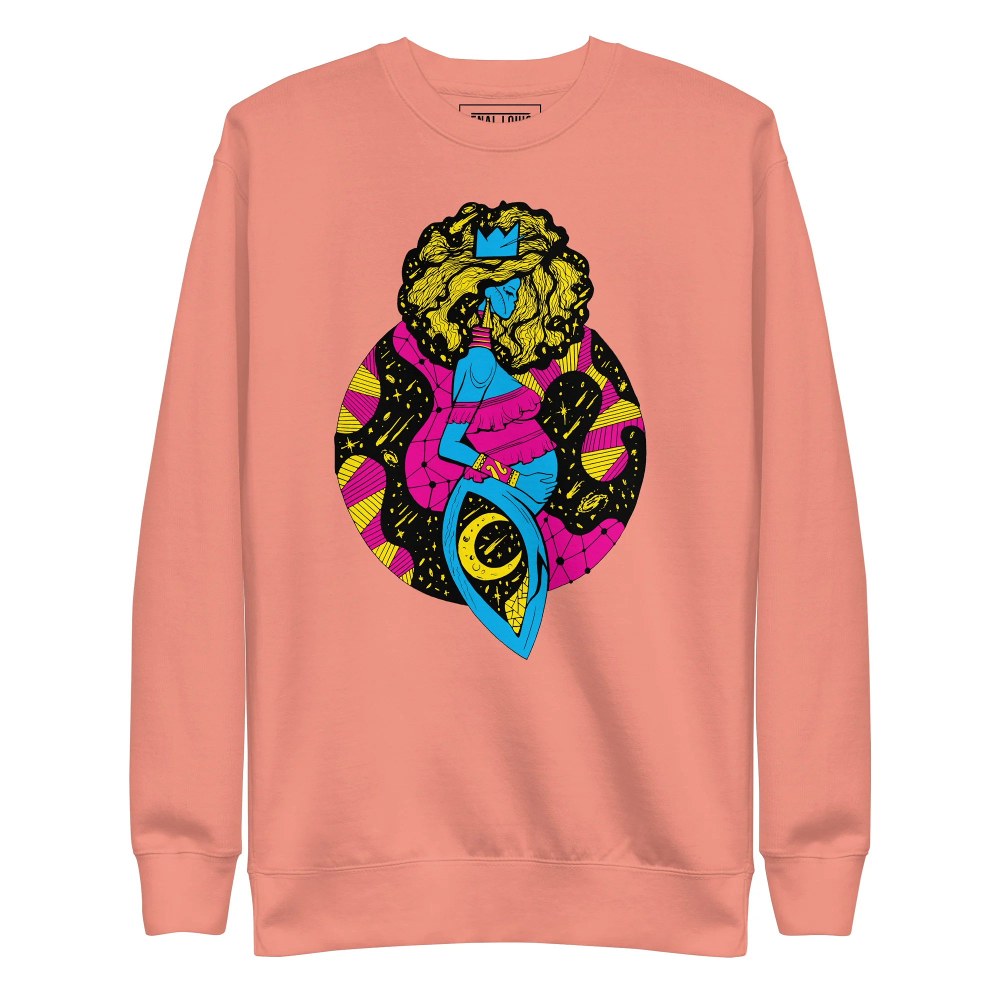 CMYK Birth of Sahelle | Art gift for Mom Sweatshirt - Image 7