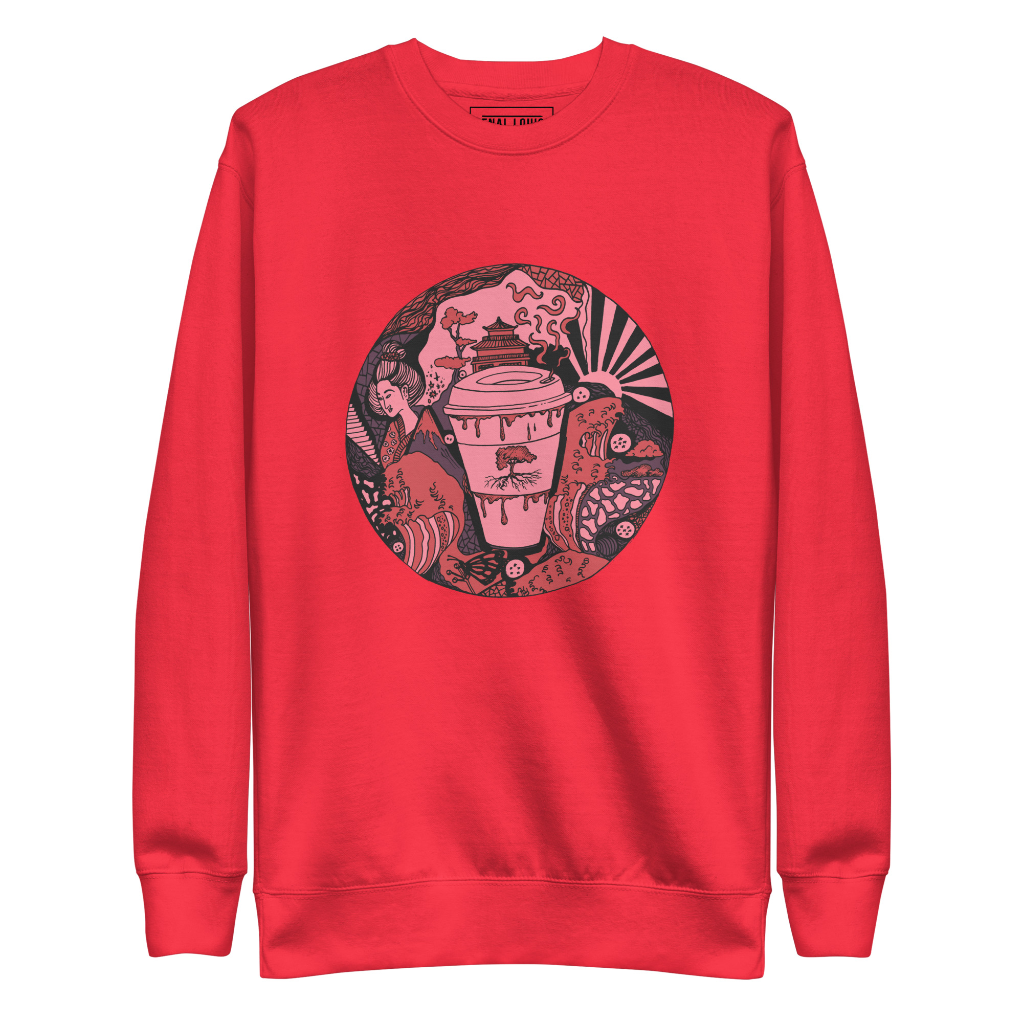 Amber and Rose Coffee in Japan - Coffee Sweatshirt - Image 6