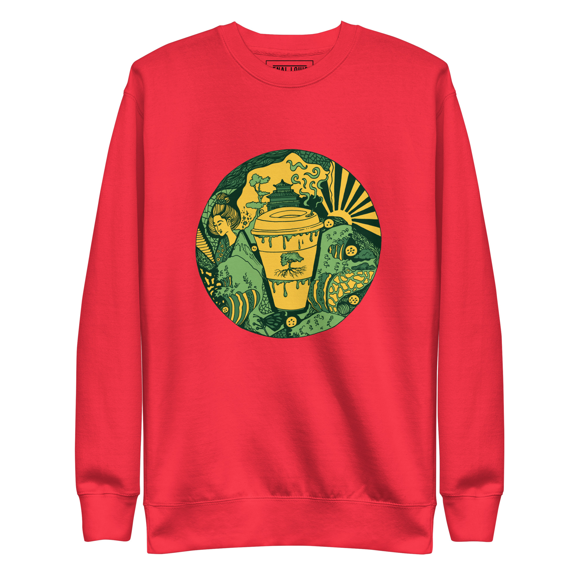 Forrest Green Coffee in Japan - Coffee Sweatshirt - Image 6