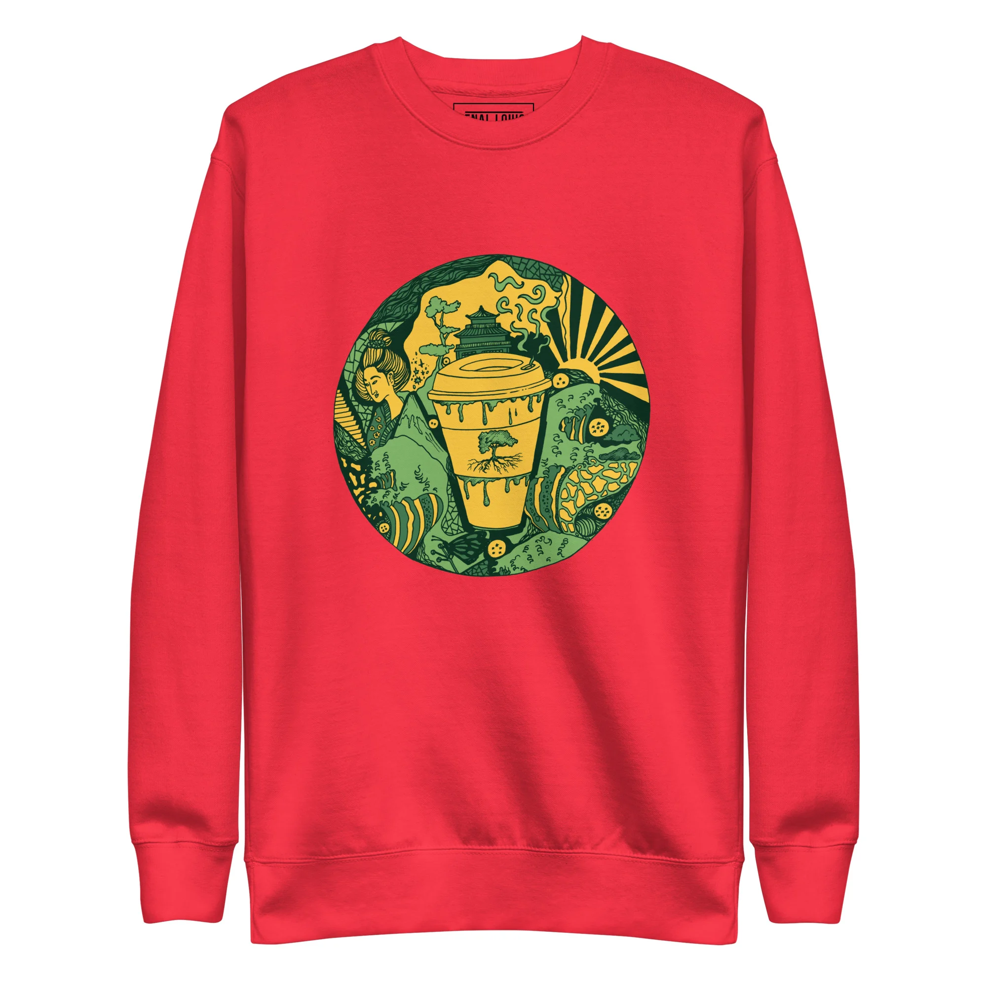 Forrest Green Coffee in Japan - Coffee Sweatshirt - Image 6