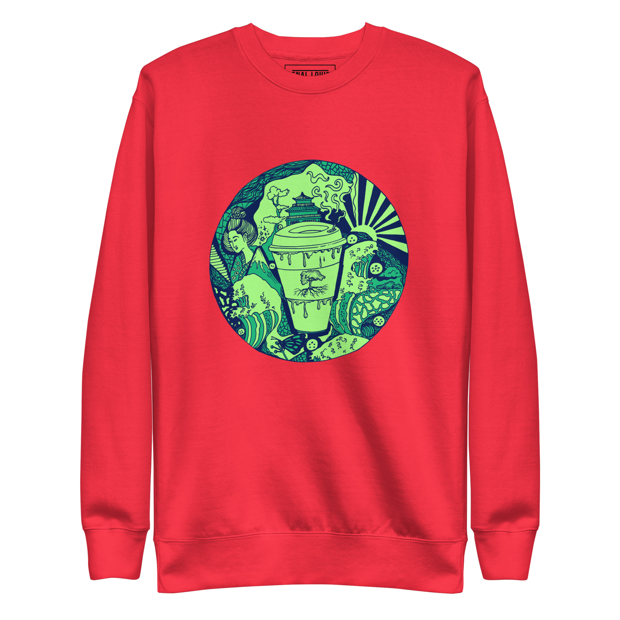 Green Coffee in Japan - Coffee Sweatshirt - Image 6