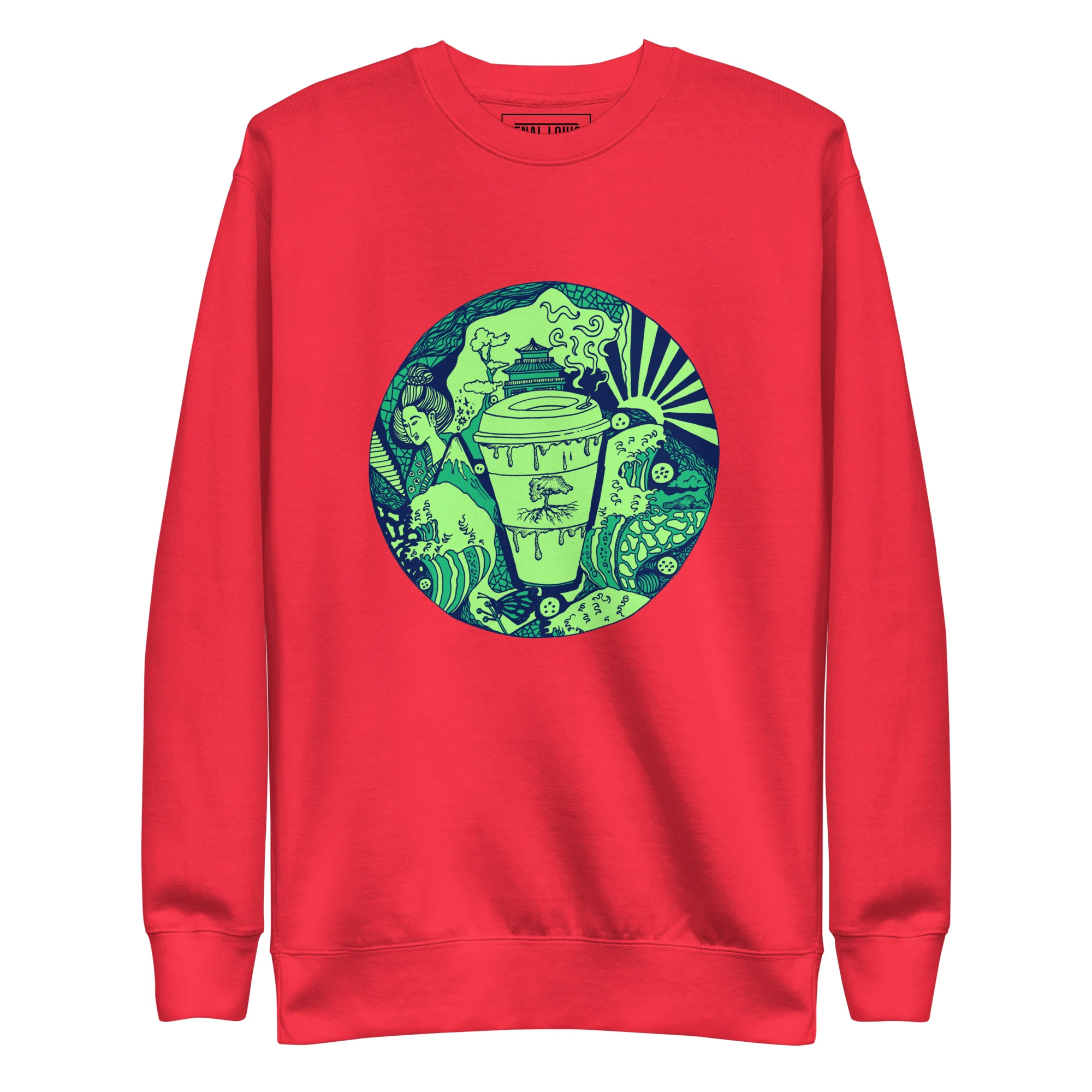 Green Coffee in Japan - Coffee Sweatshirt - Image 6