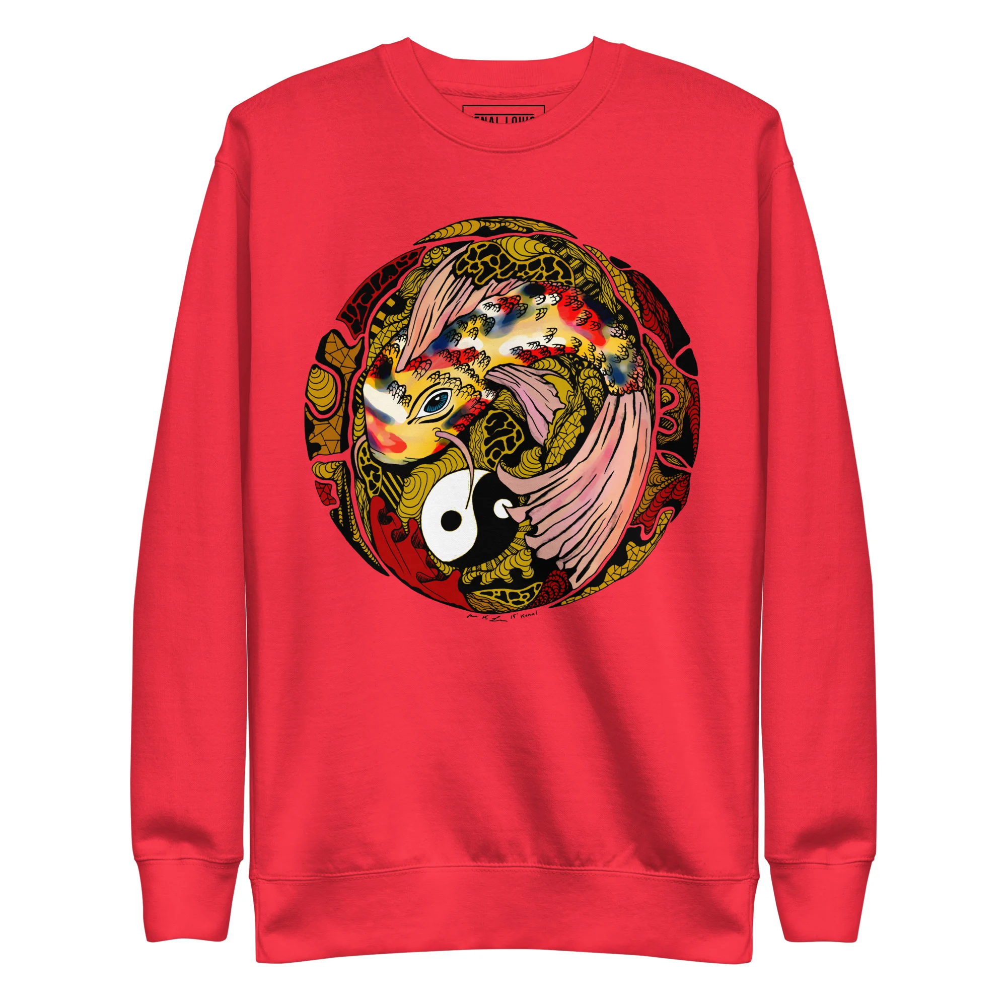 Legacy Koi of Balance - Koi Fish Sweatshirt - Image 6
